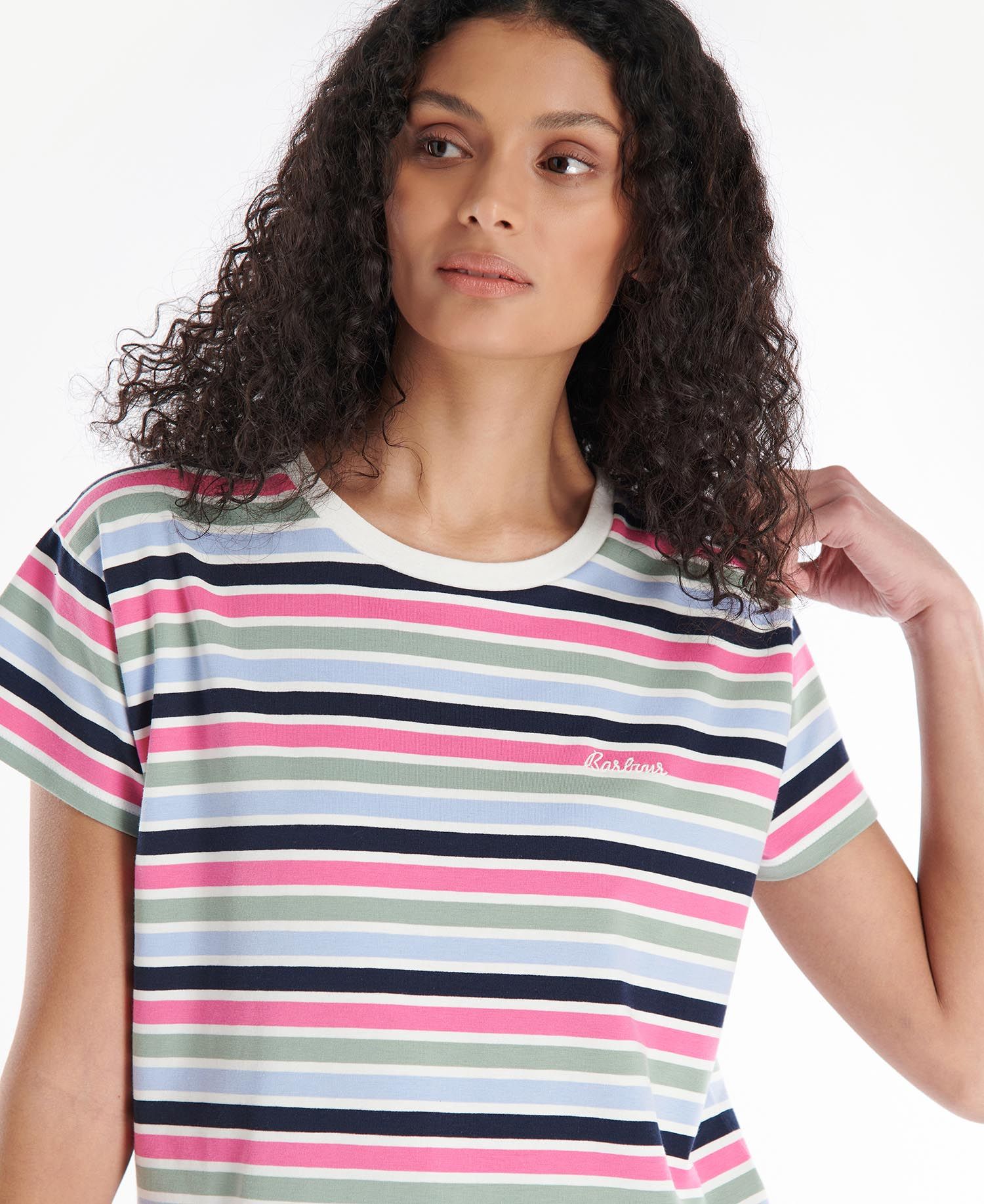 Barbour Evergreen Women's T Shirts Multicolor | 659241-PIX