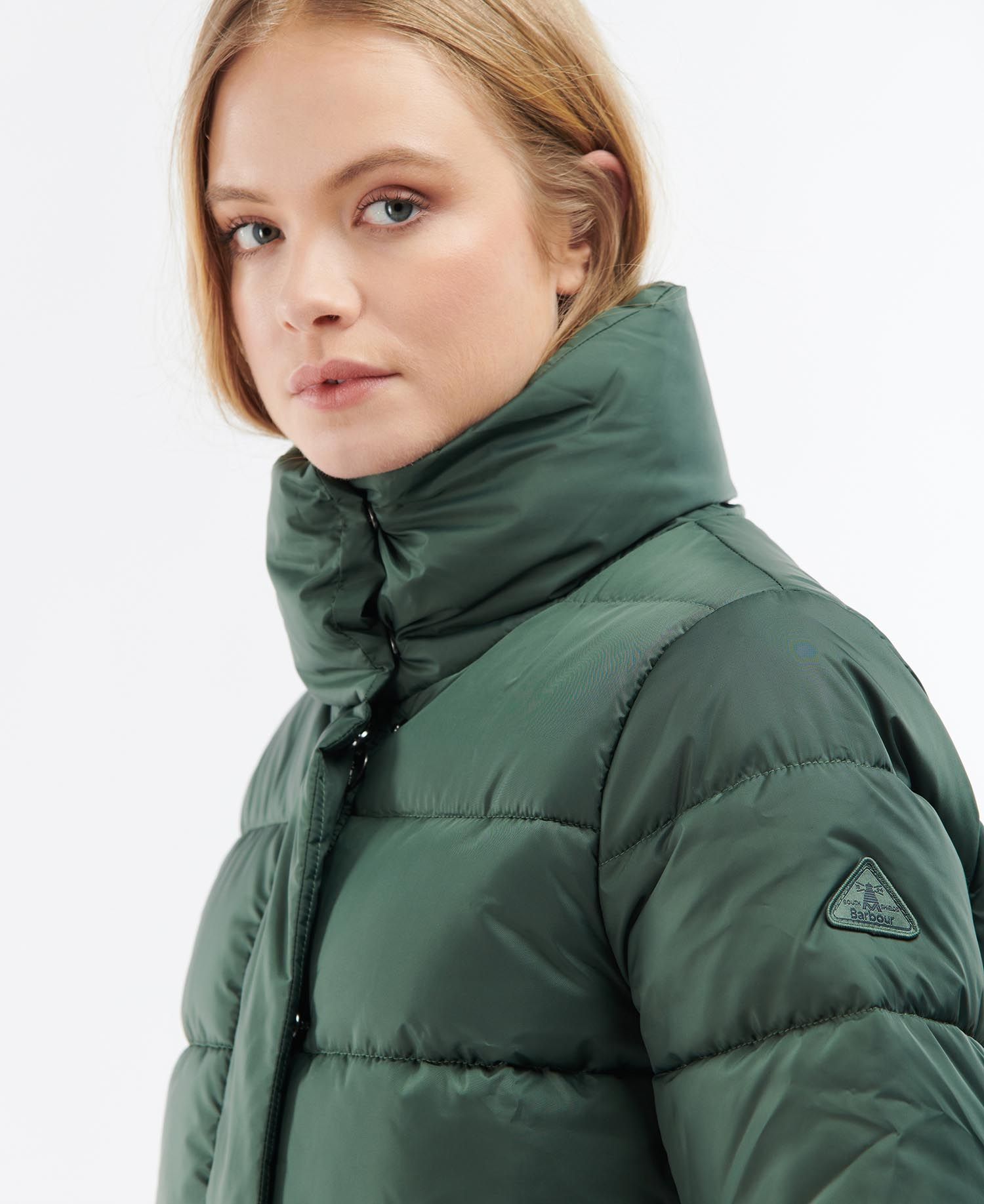 Barbour Fairbarn Women's Quilted Jackets Green | 306521-NEA