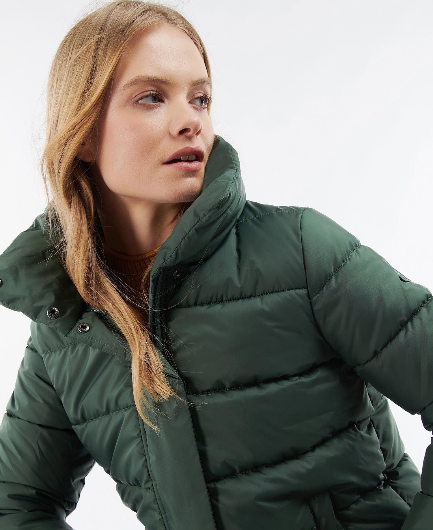 Barbour Fairbarn Women's Quilted Jackets Green | 306521-NEA