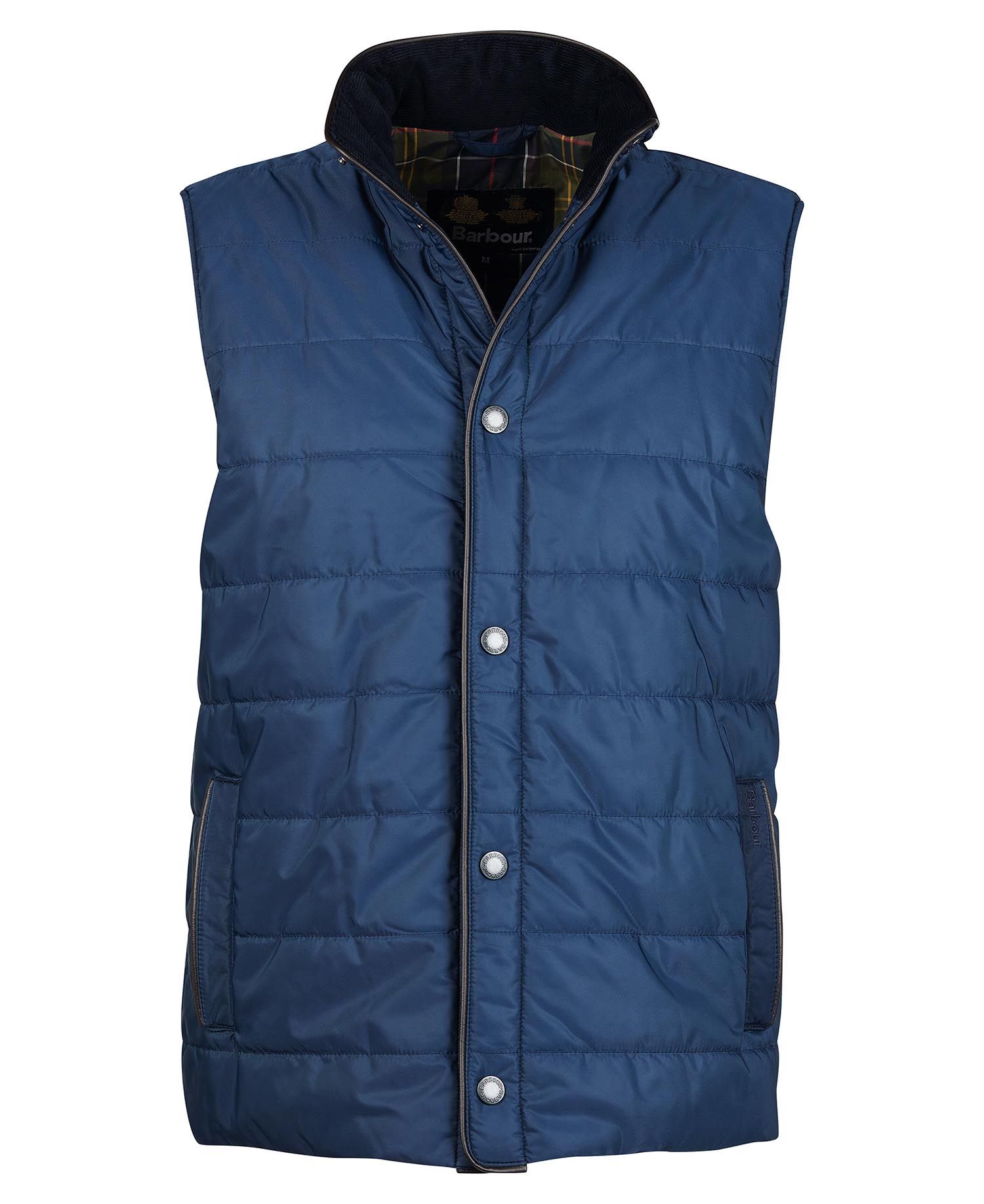 Barbour Farnham Men's Vest Navy | 412976-OTW