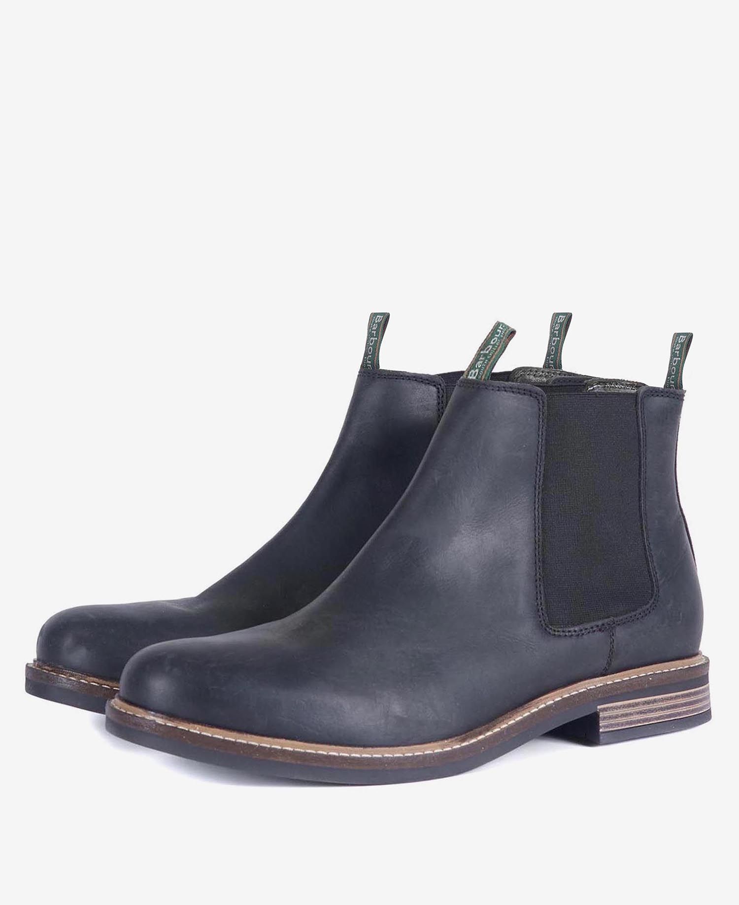 Barbour Farsley Men's Chelsea Boots Black | 579240-TXG