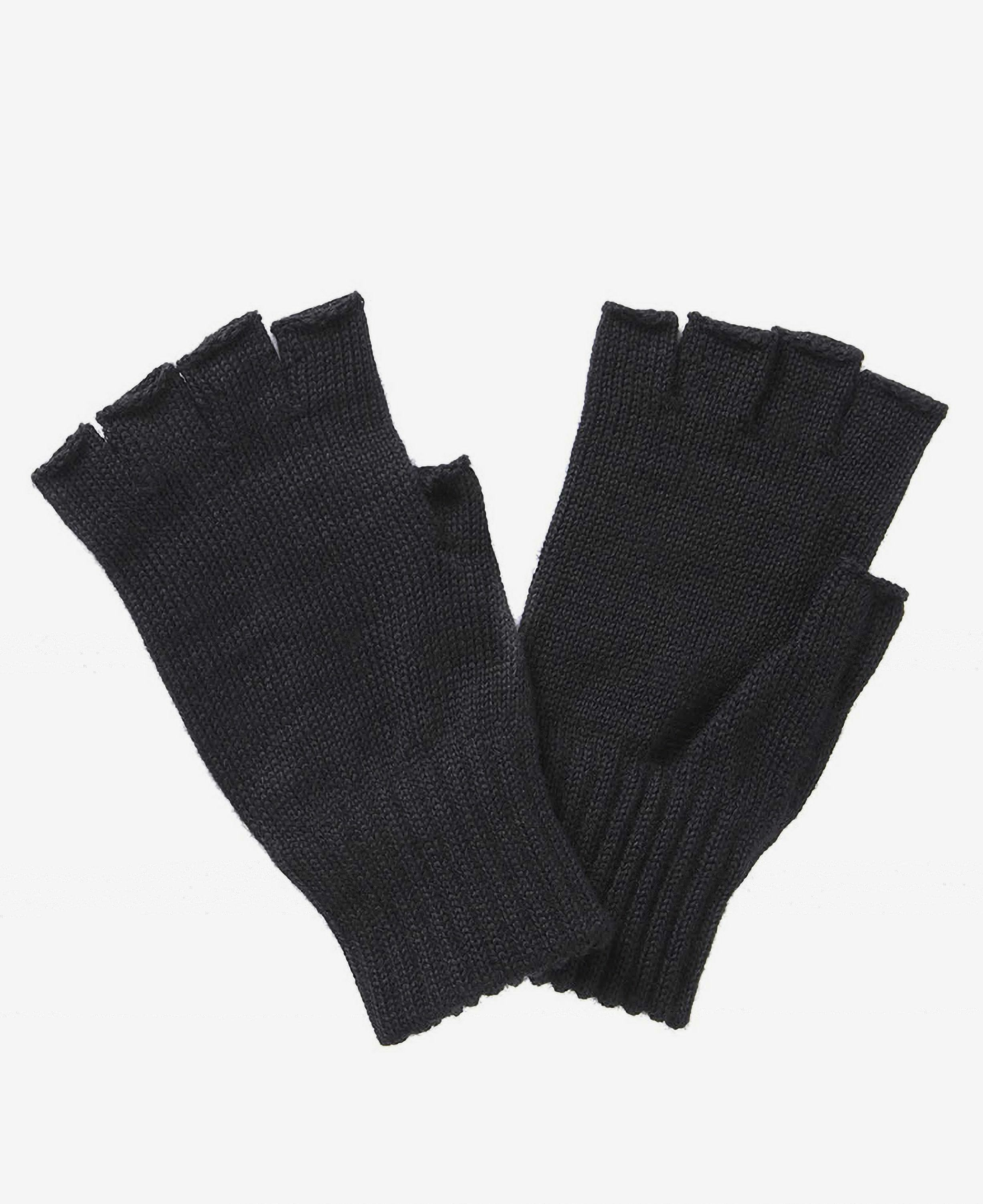 Barbour Fingerless Men\'s Gloves Black | 045823-JEN