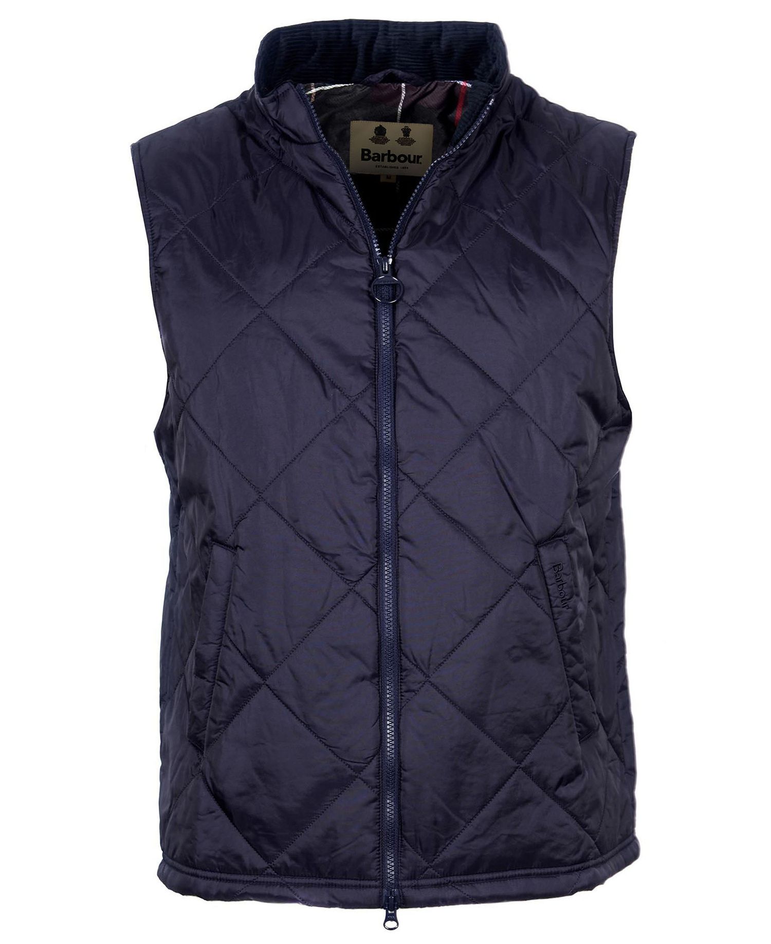 Barbour Finn Men's Vest Navy | 938056-NUA