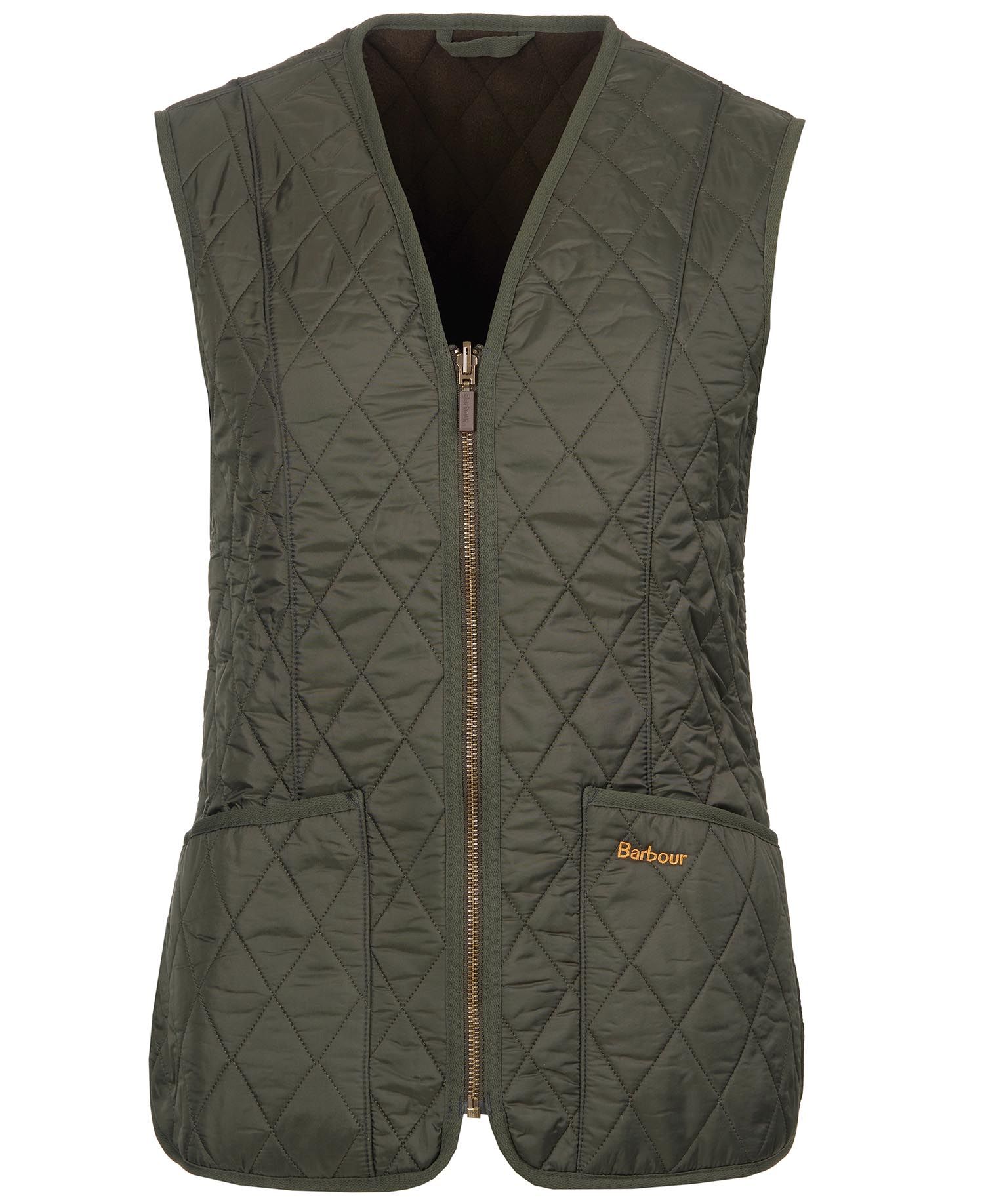 Barbour Fleece Betty Liner Women's Vest Dark Olive | 354208-HZY