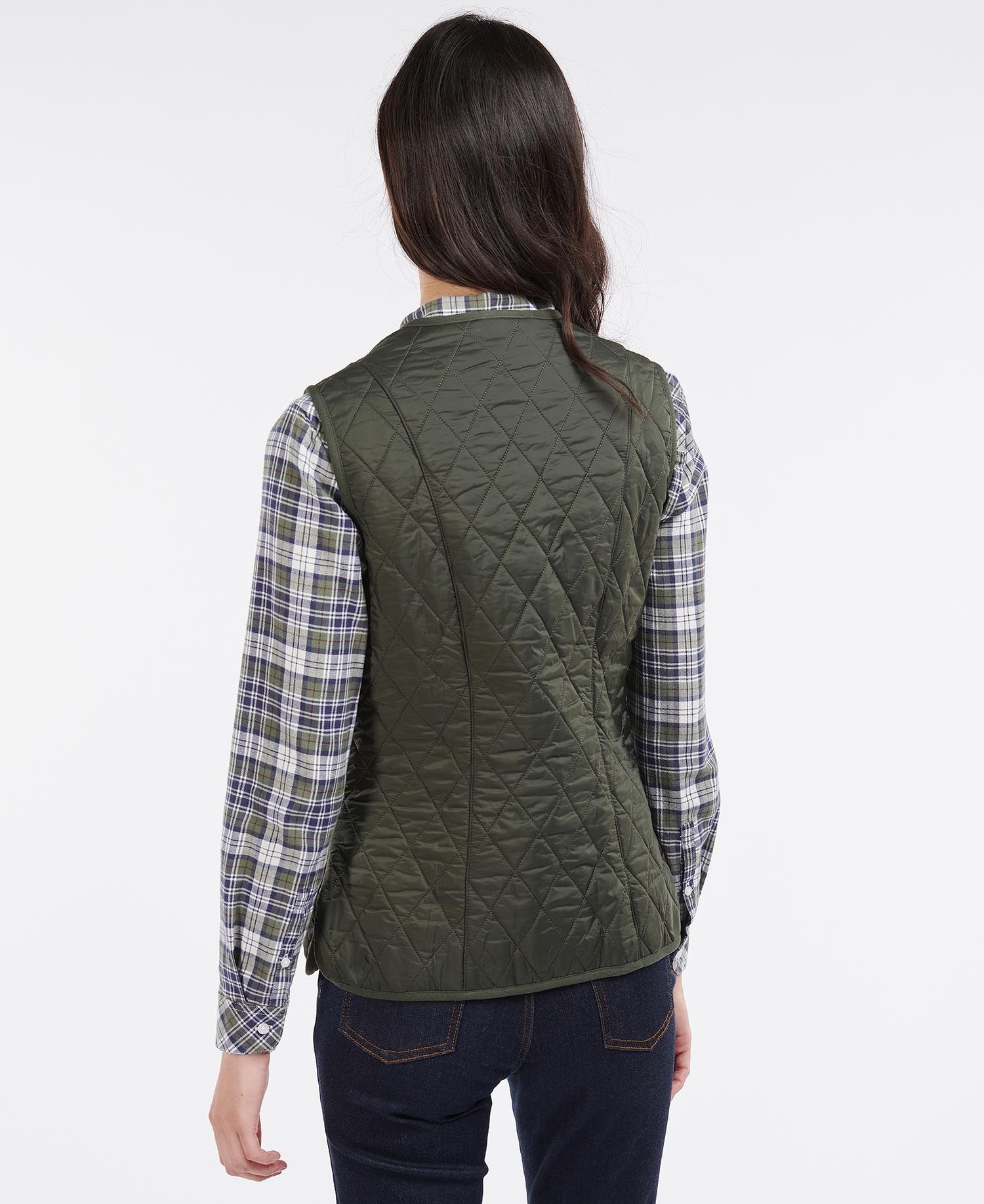 Barbour Fleece Betty Liner Women's Vest Dark Olive | 354208-HZY