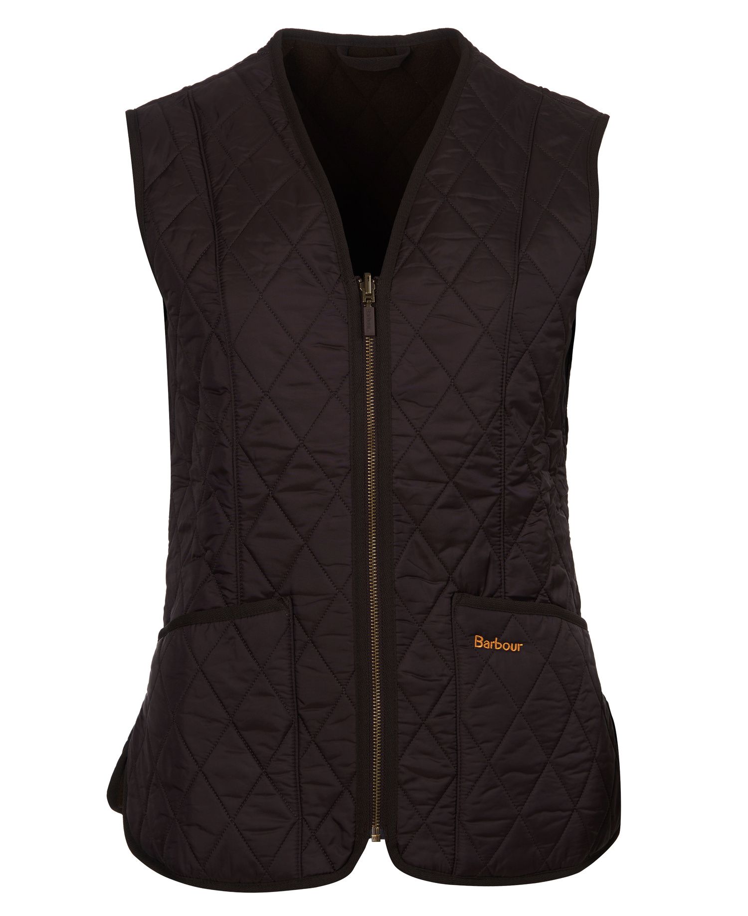 Barbour Fleece Betty Liner Women's Vest Dark Coffee | 798460-BKW