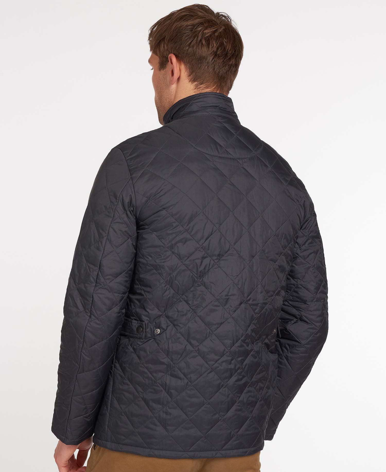 Barbour Flyweight Men's Quilted Jackets Black | 261479-UPX