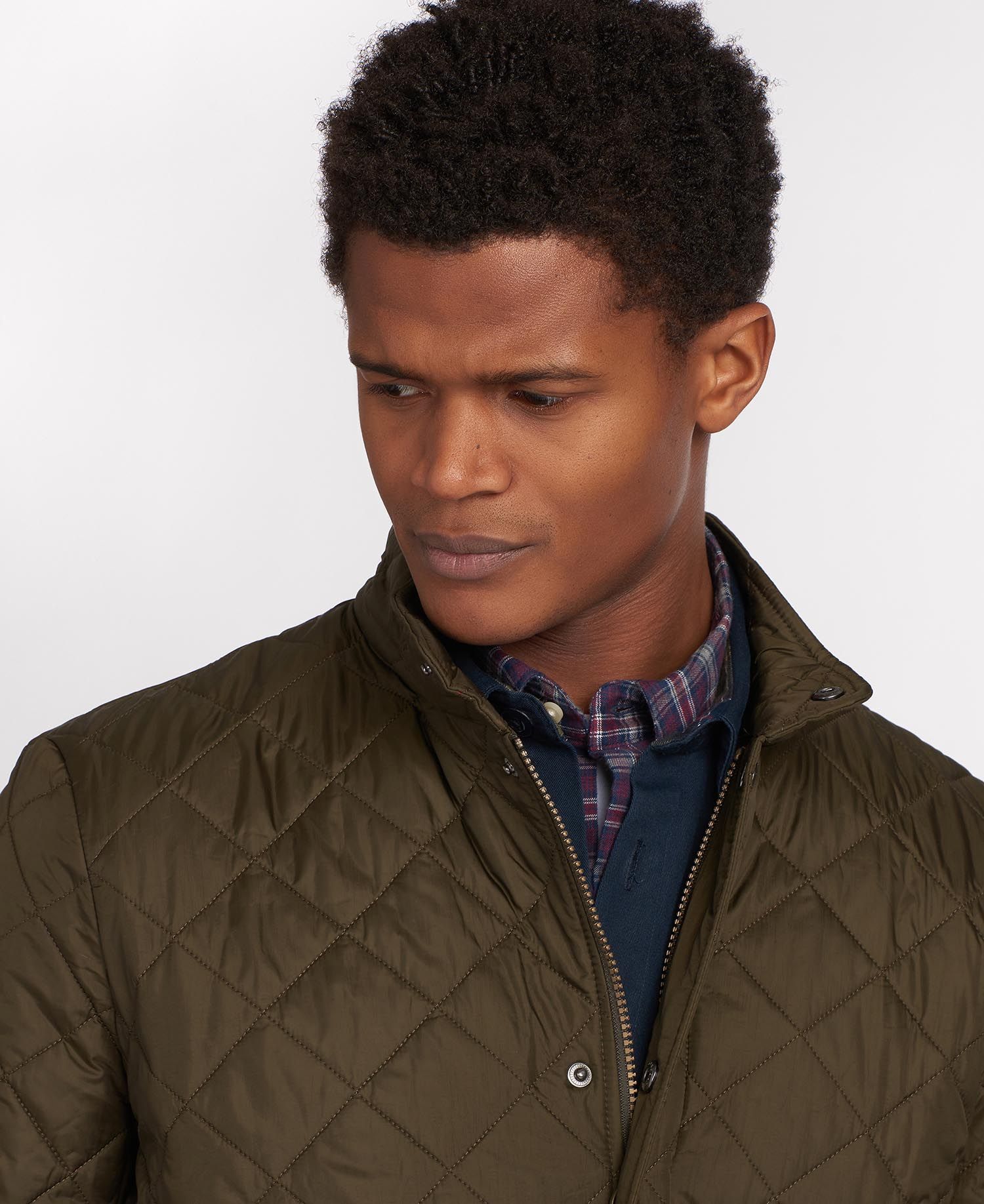 Barbour Flyweight Men's Quilted Jackets Black | 312687-PJK