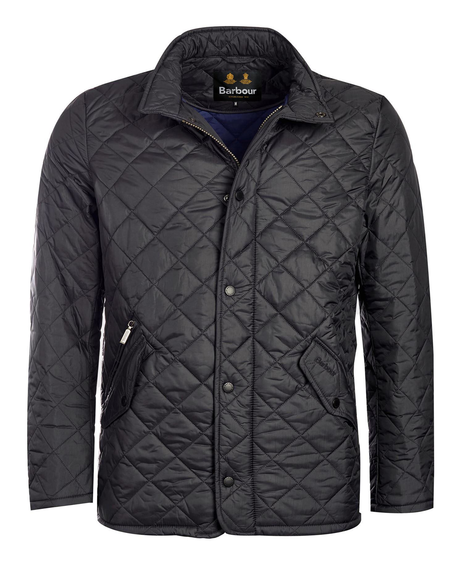 Barbour Flyweight Men's Quilted Jackets Black | 391708-IOV