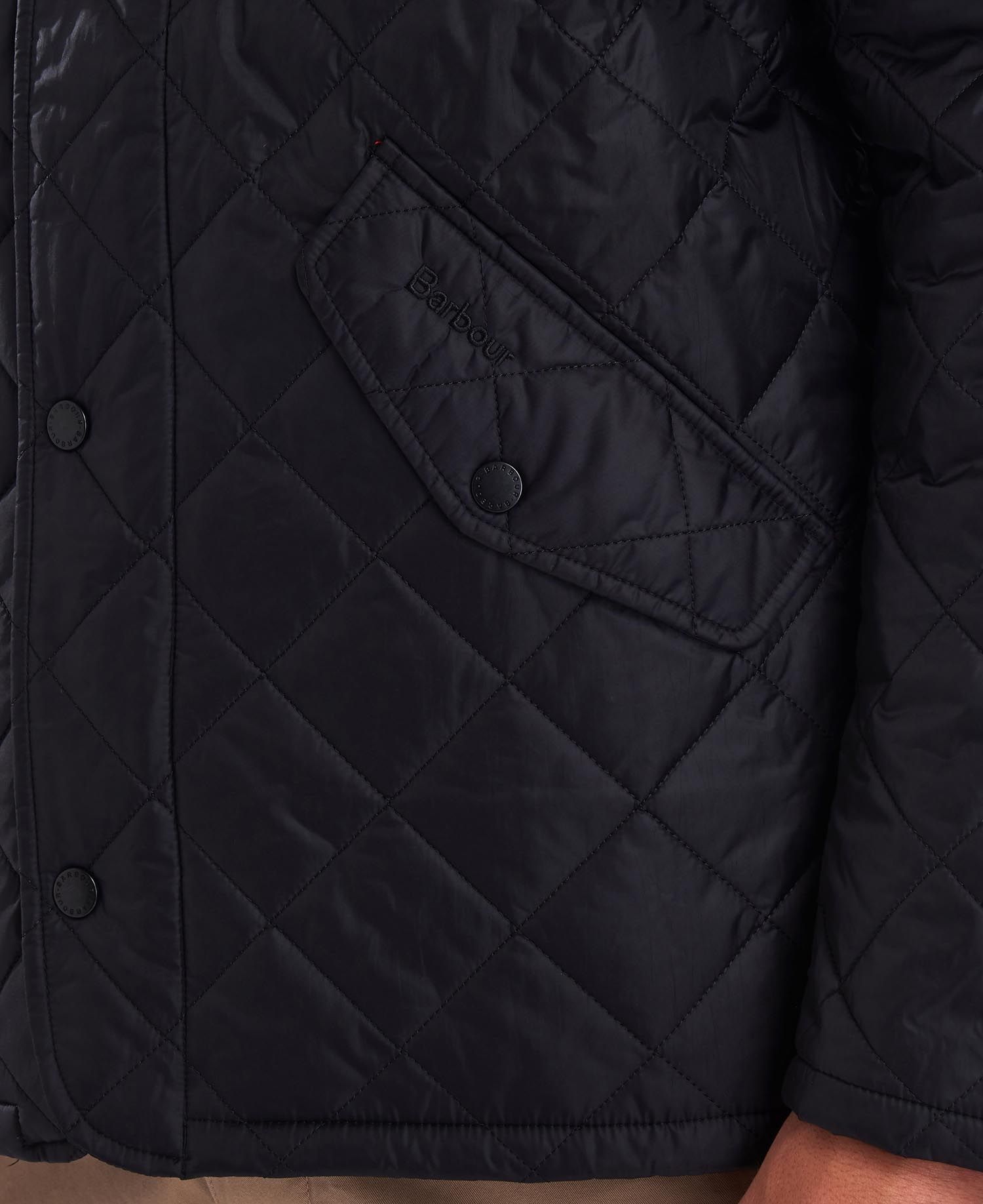 Barbour Flyweight Men's Quilted Jackets Black | 391708-IOV