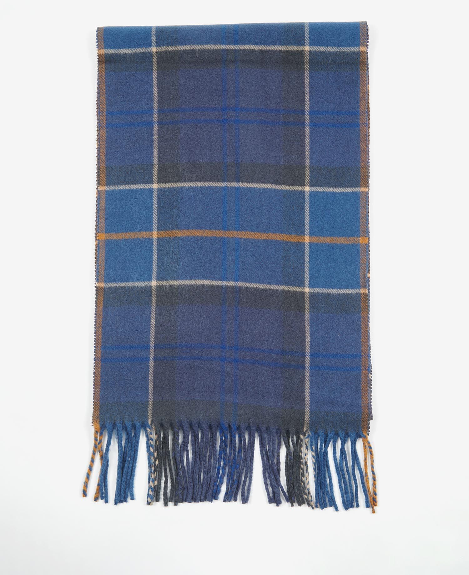 Barbour Galingale Tartan Men's Scarves Blue / Navy | 158720-EDX