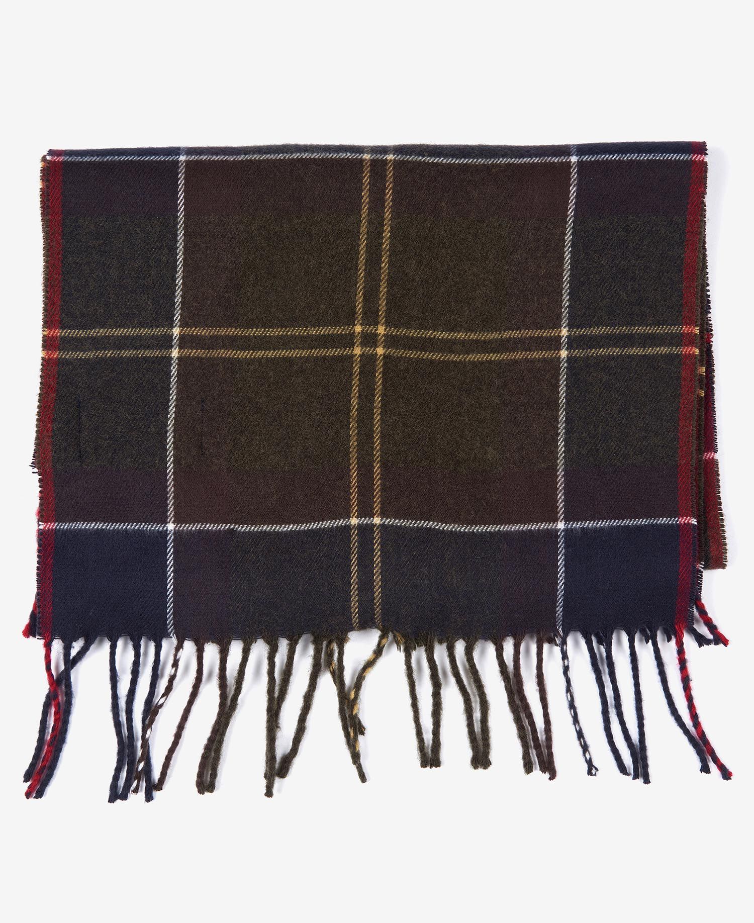 Barbour Galingale Tartan Men's Scarves Navy / Coffee | 419275-ZIL