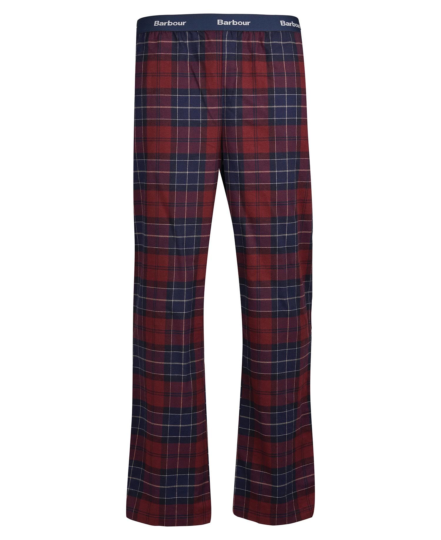 Barbour Glenn Tartan Men's Nightwear Dark Brown | 931874-GKB