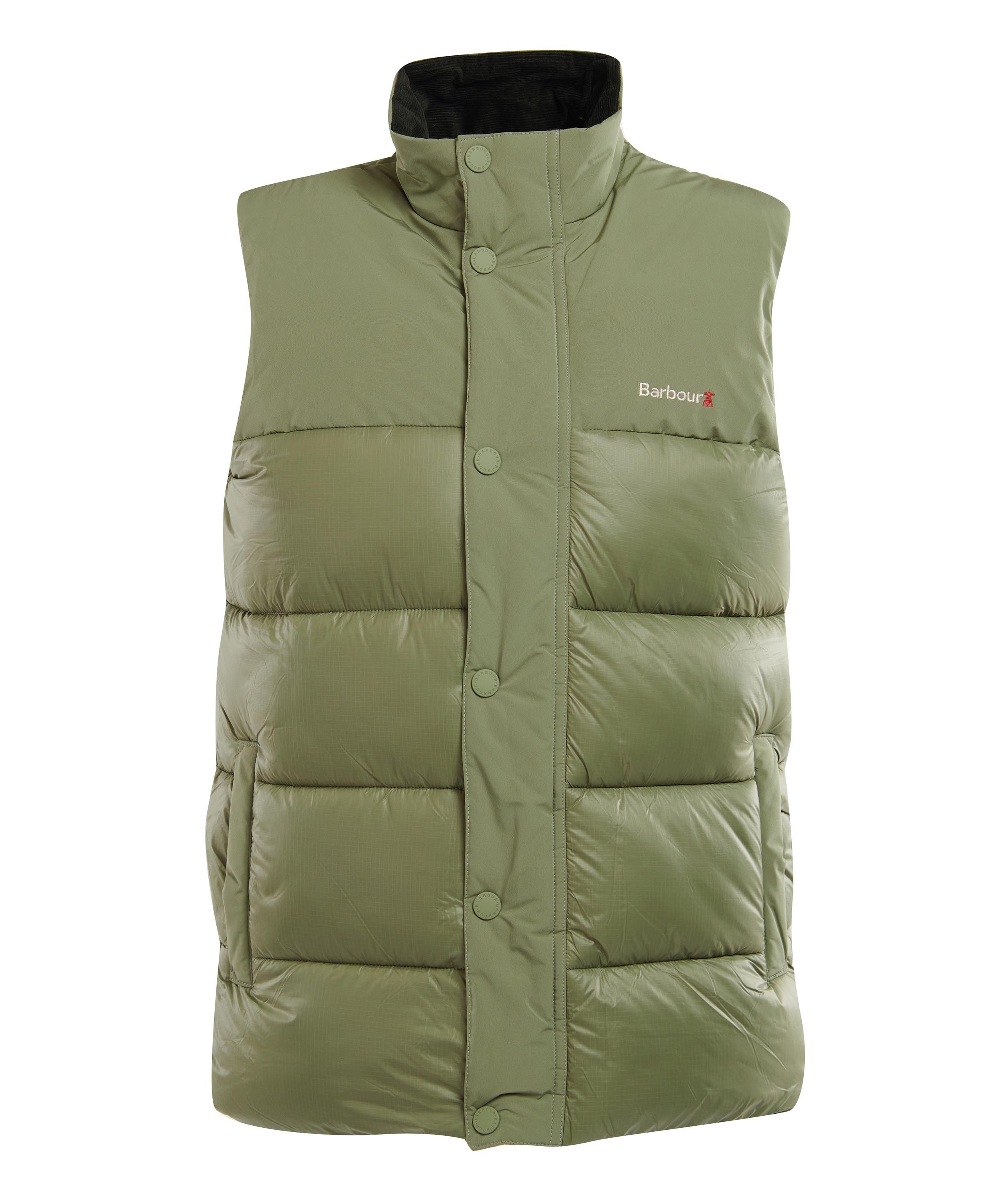 Barbour Grassland Men's Vest Olive | 615087-XRO