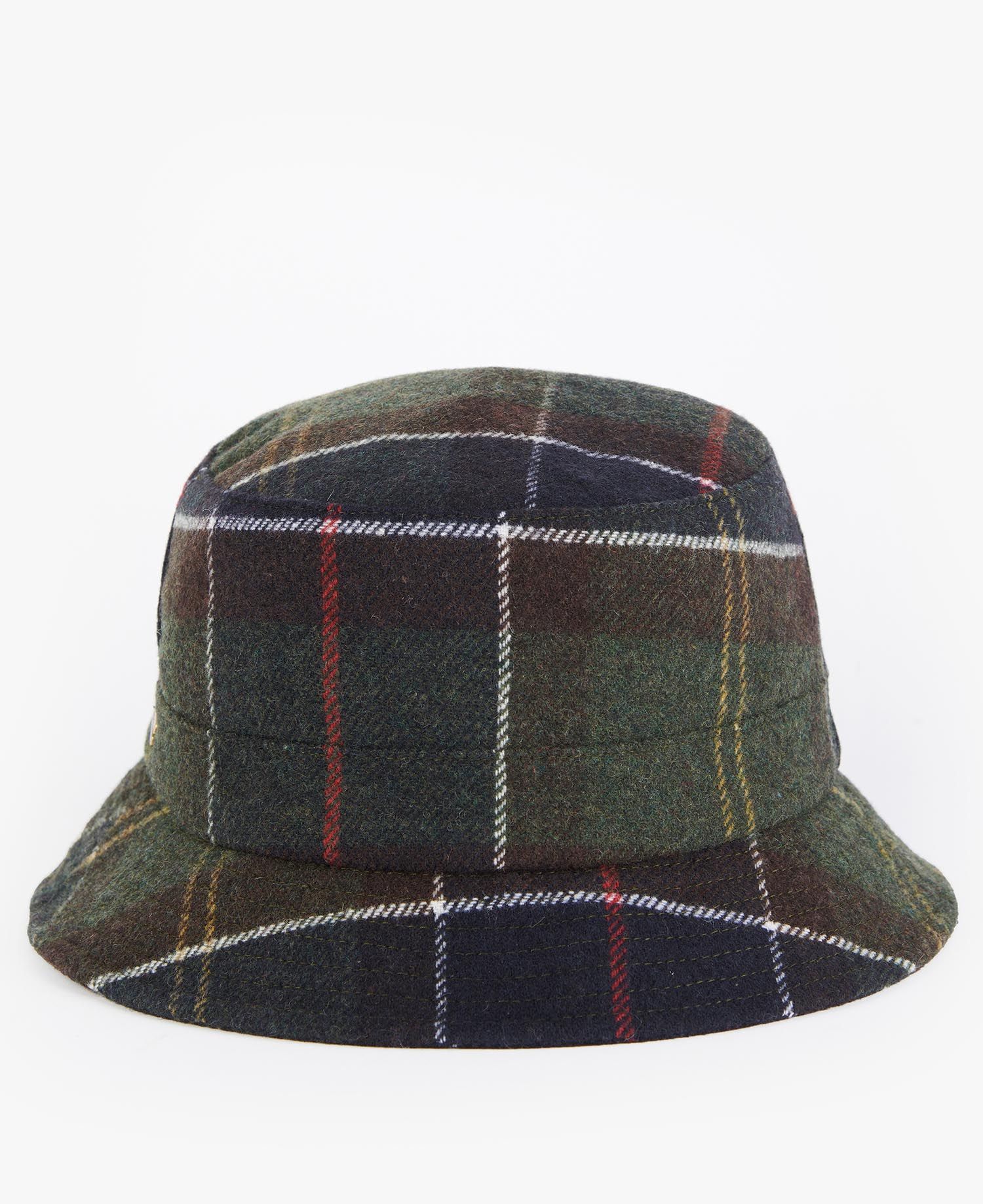 Barbour Heidi Tartan Sports Women's Hats Olive | 874659-KOM