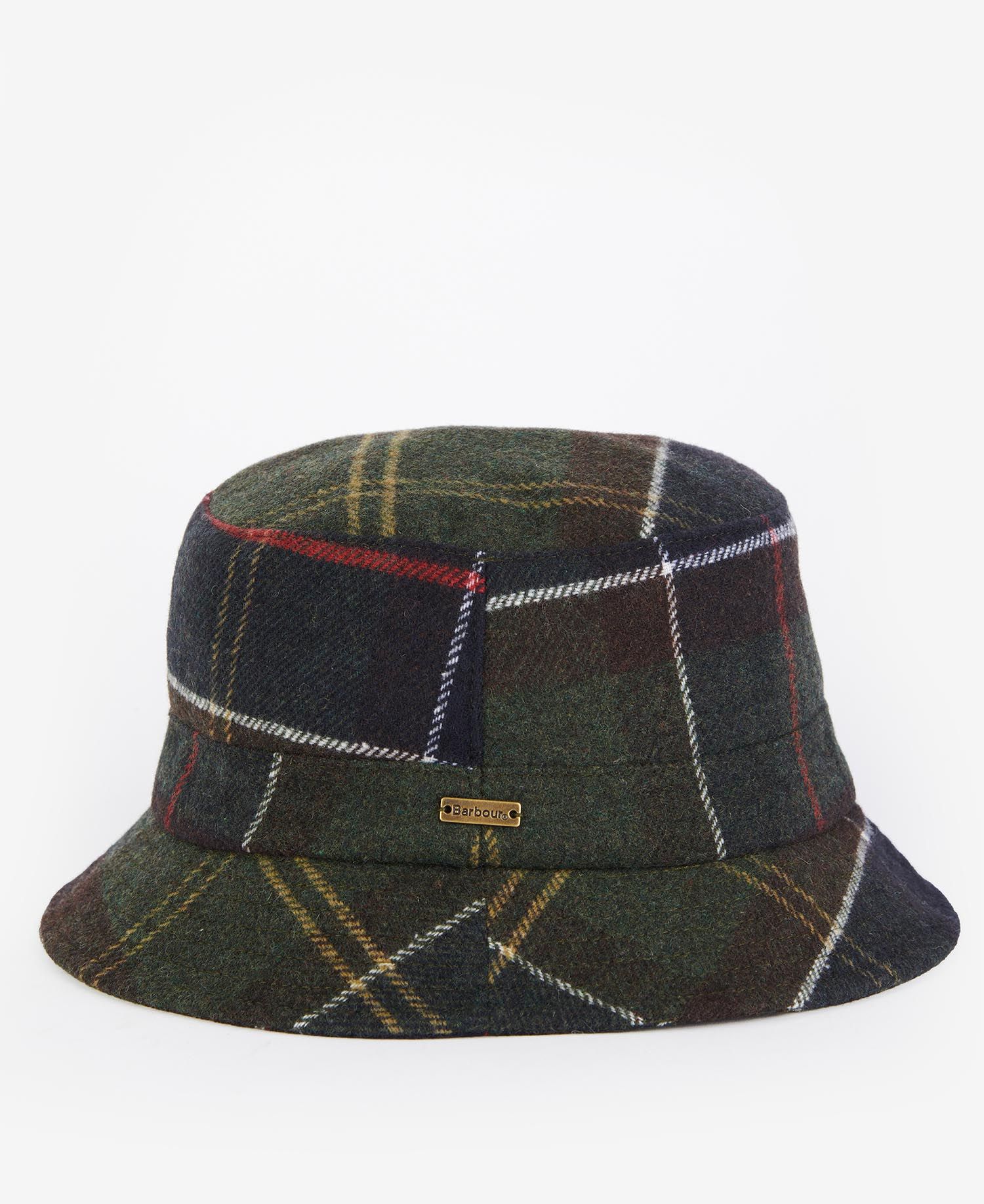 Barbour Heidi Tartan Sports Women's Hats Olive | 874659-KOM