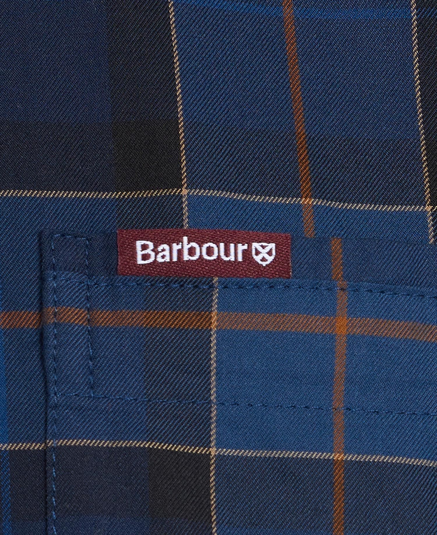 Barbour Hemd Wetheram Tailored Men's Shirts Red | 078123-XMT