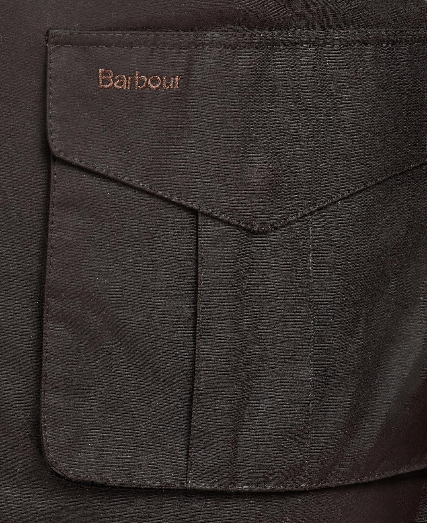 Barbour Hereford Men's Waxed Jackets Dark Coffee | 276493-GRS