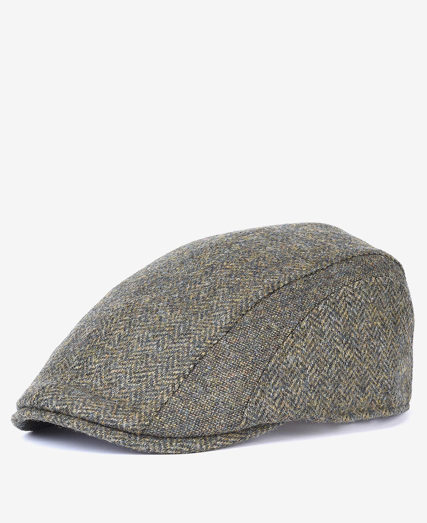 Barbour Herringbone Tweed Men's Hats Olive | 583670-YCS