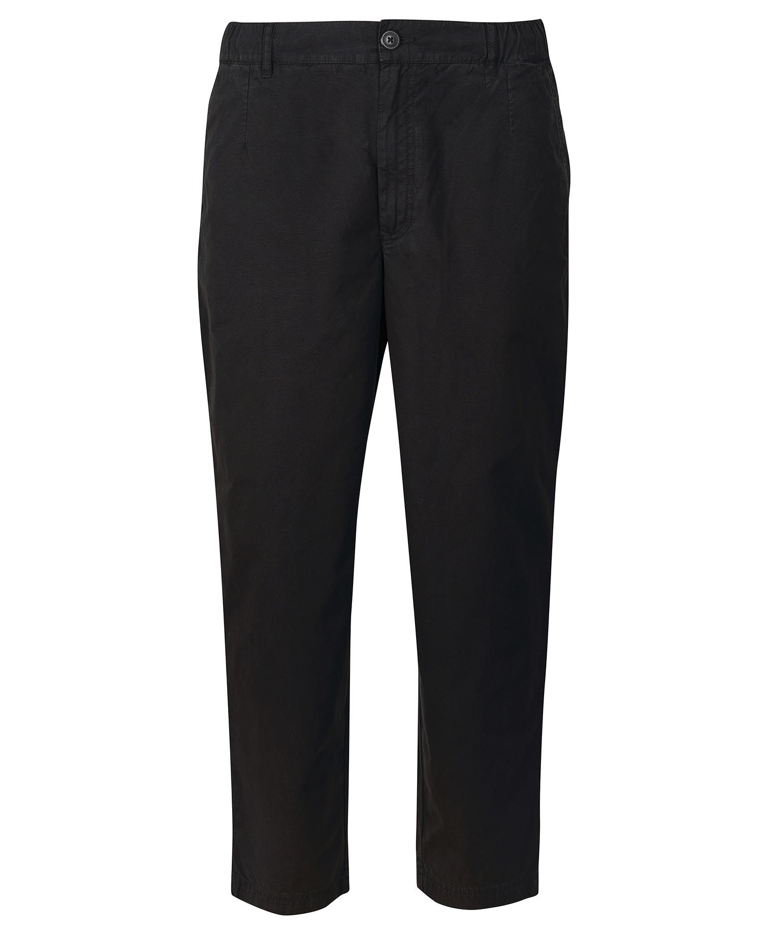 Barbour Highgate Twills Men's Trousers Black | 089627-UCM