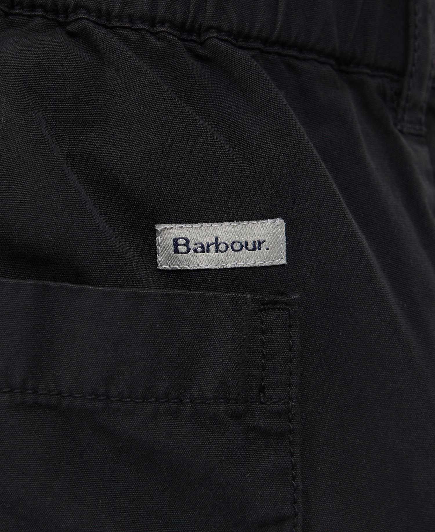 Barbour Highgate Twills Men's Trousers Black | 089627-UCM