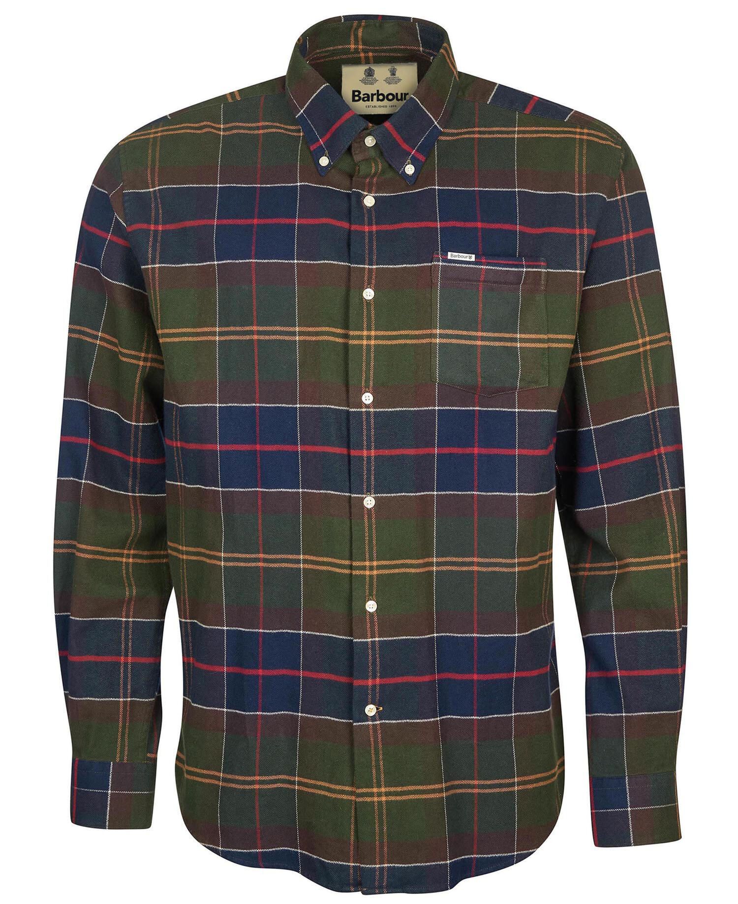 Barbour Hogside Tartan Regular Fit Men's Shirts Multicolor | 735624-KIX