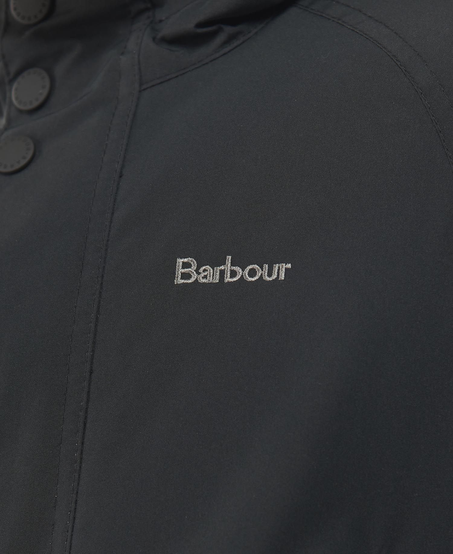 Barbour Hooded Beaufort Showerproof Kids' Jackets Black | 173865-YVT