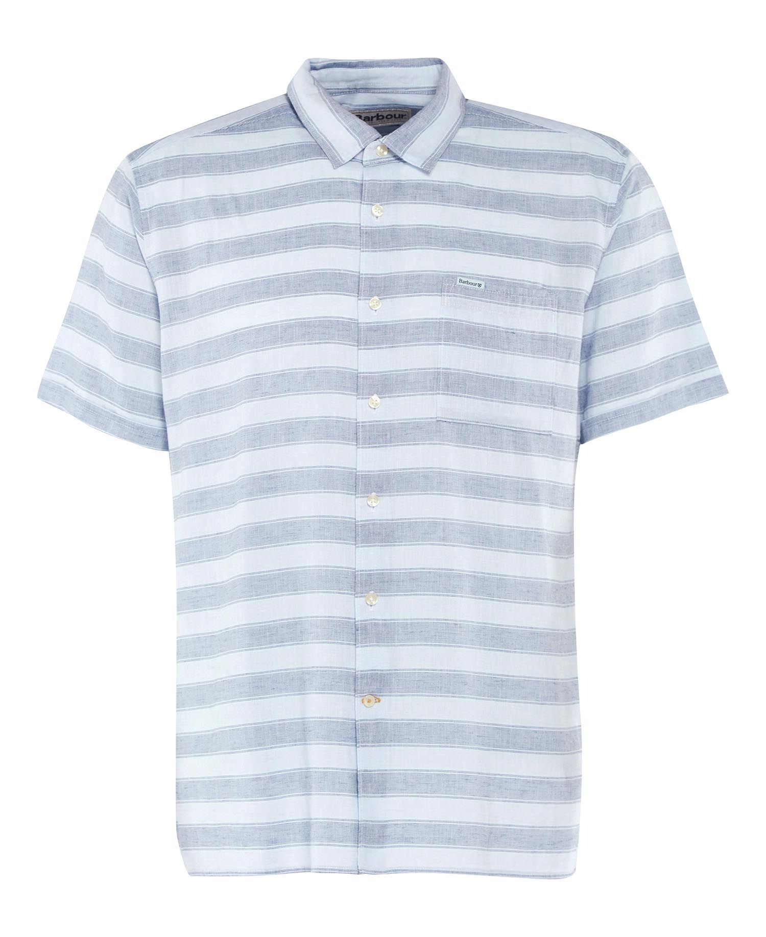 Barbour Horizon Summer Men's Shirts Blue | 042196-ZTY