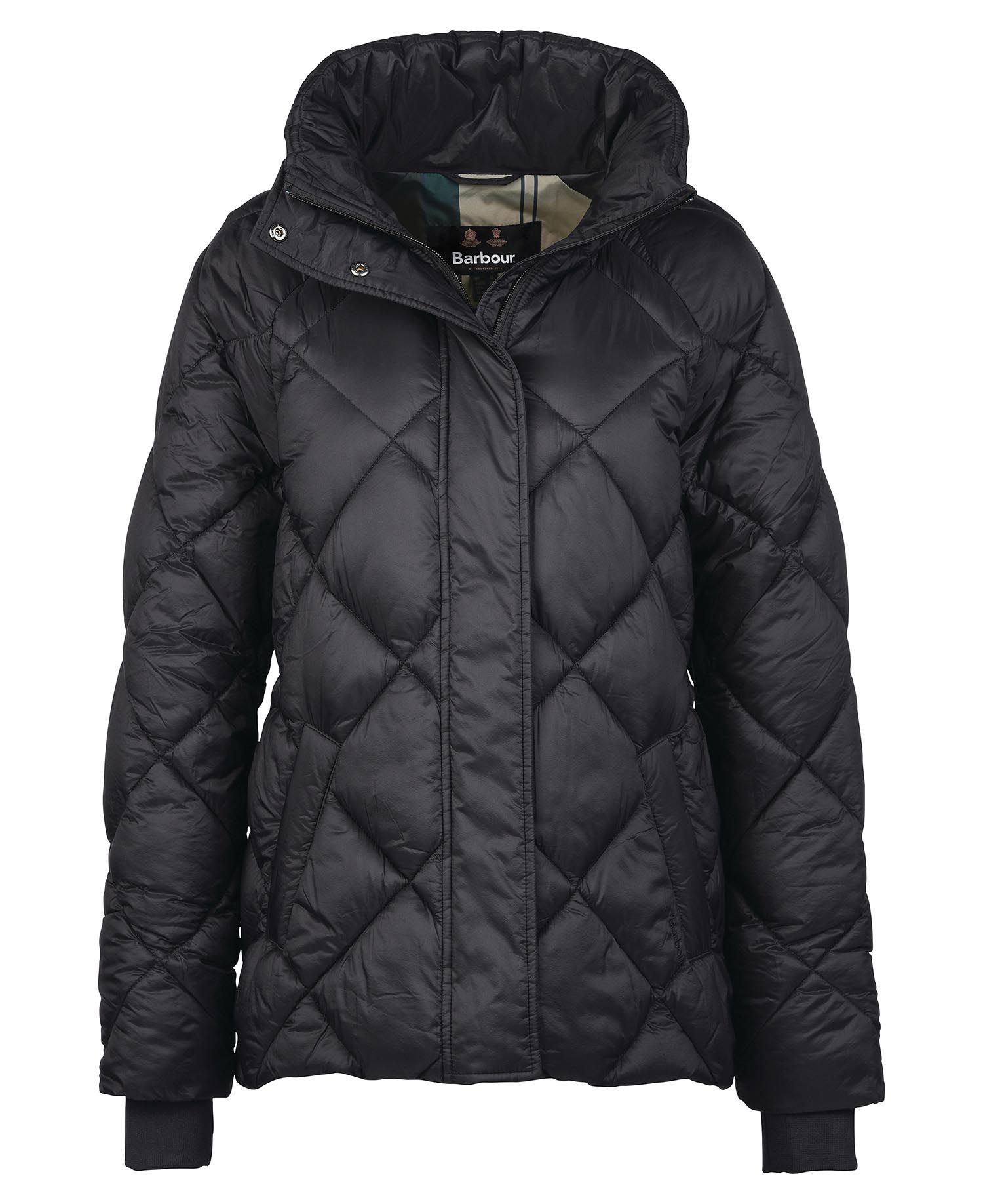 Barbour Hoxa Women's Quilted Jackets Black | 674053-DXW