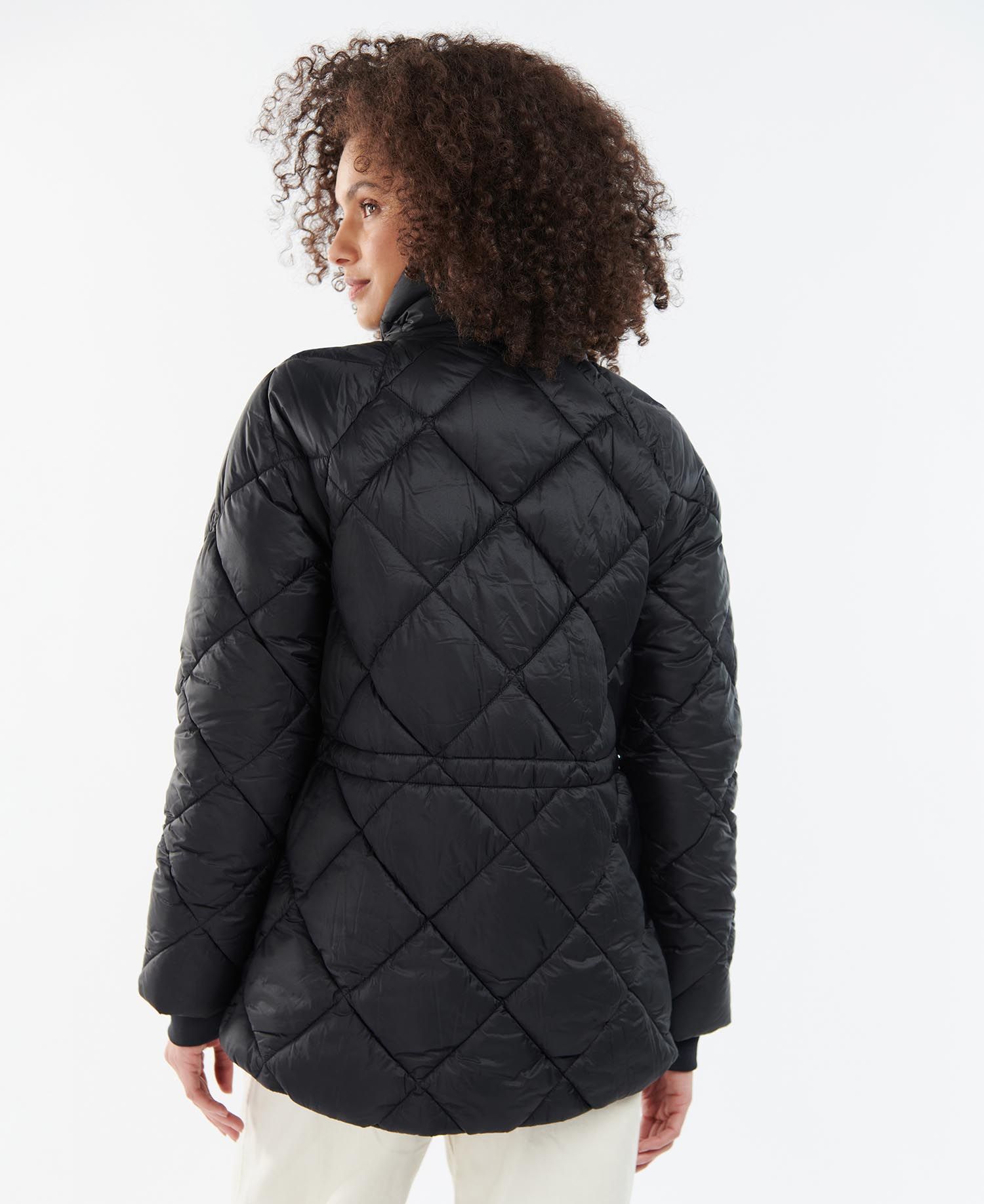 Barbour Hoxa Women's Quilted Jackets Black | 674053-DXW