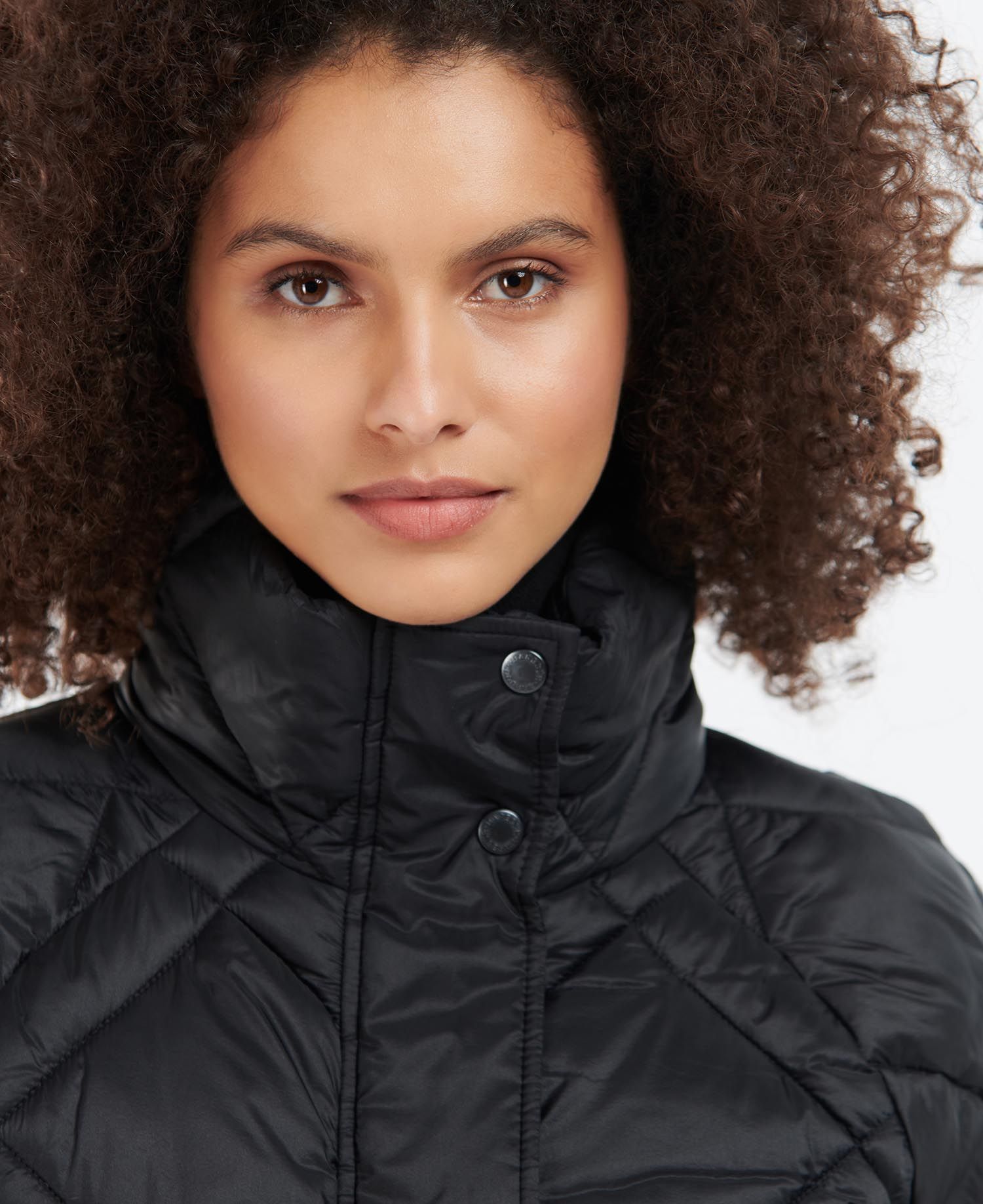 Barbour Hoxa Women's Quilted Jackets Black | 674053-DXW