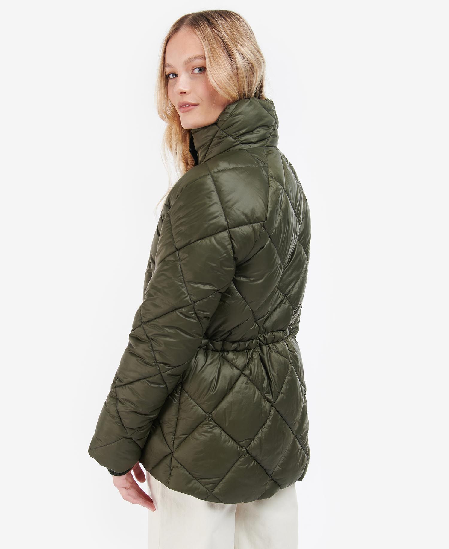 Barbour Hoxa Women's Quilted Jackets Olive | 894162-UZB