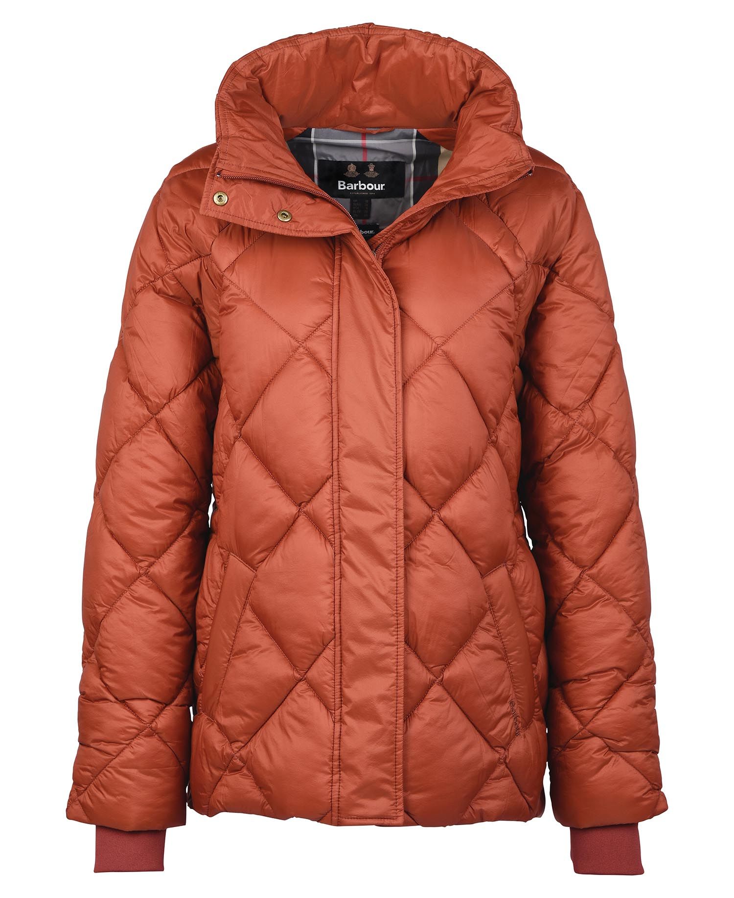 Barbour Hoxa Women's Quilted Jackets Red | 923104-JGN