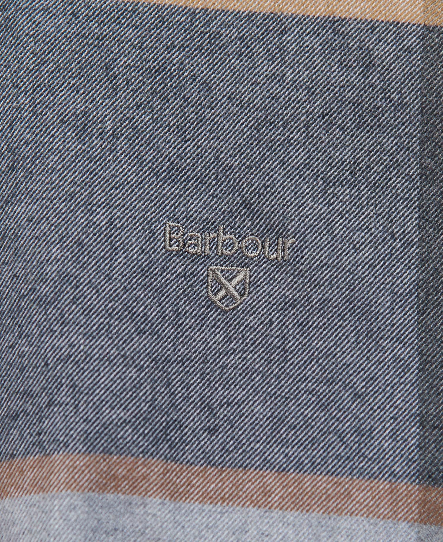 Barbour Iceloch Tailored Men's Shirts Grey / Brown | 062397-EIT