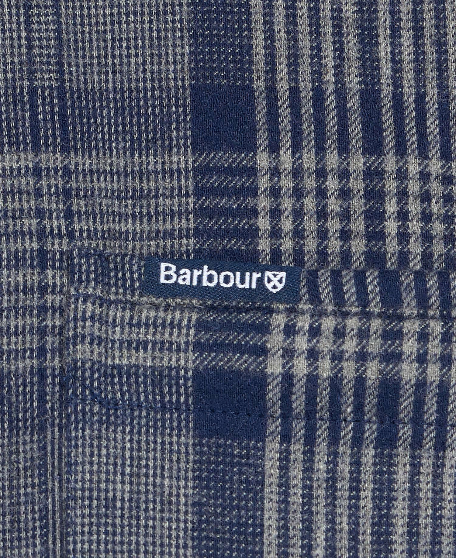 Barbour Inverbeg Tailored Men's Shirts Navy | 072931-YHI