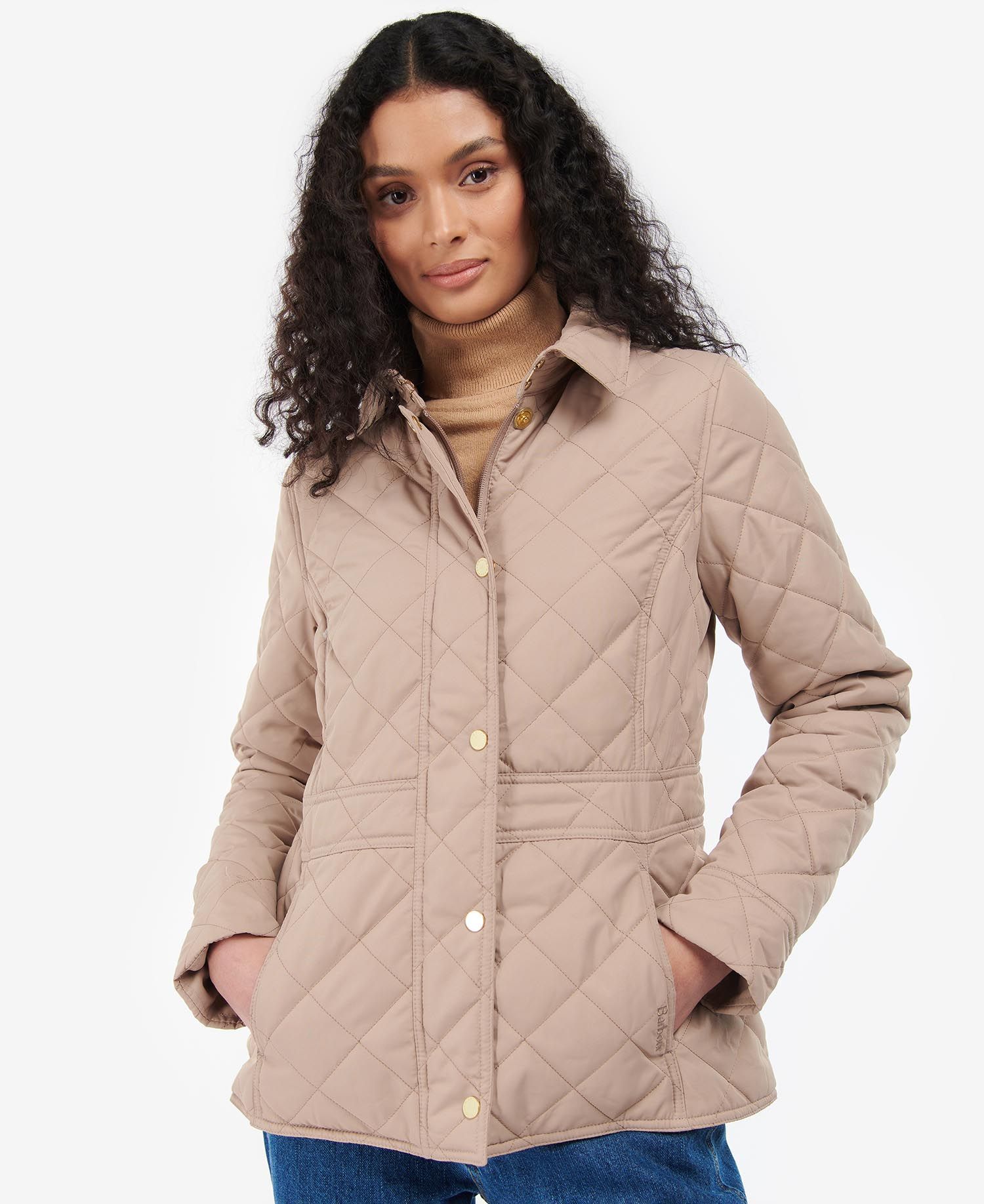 Barbour Jemima Women's Quilted Jackets Light Pink | 862739-SYM