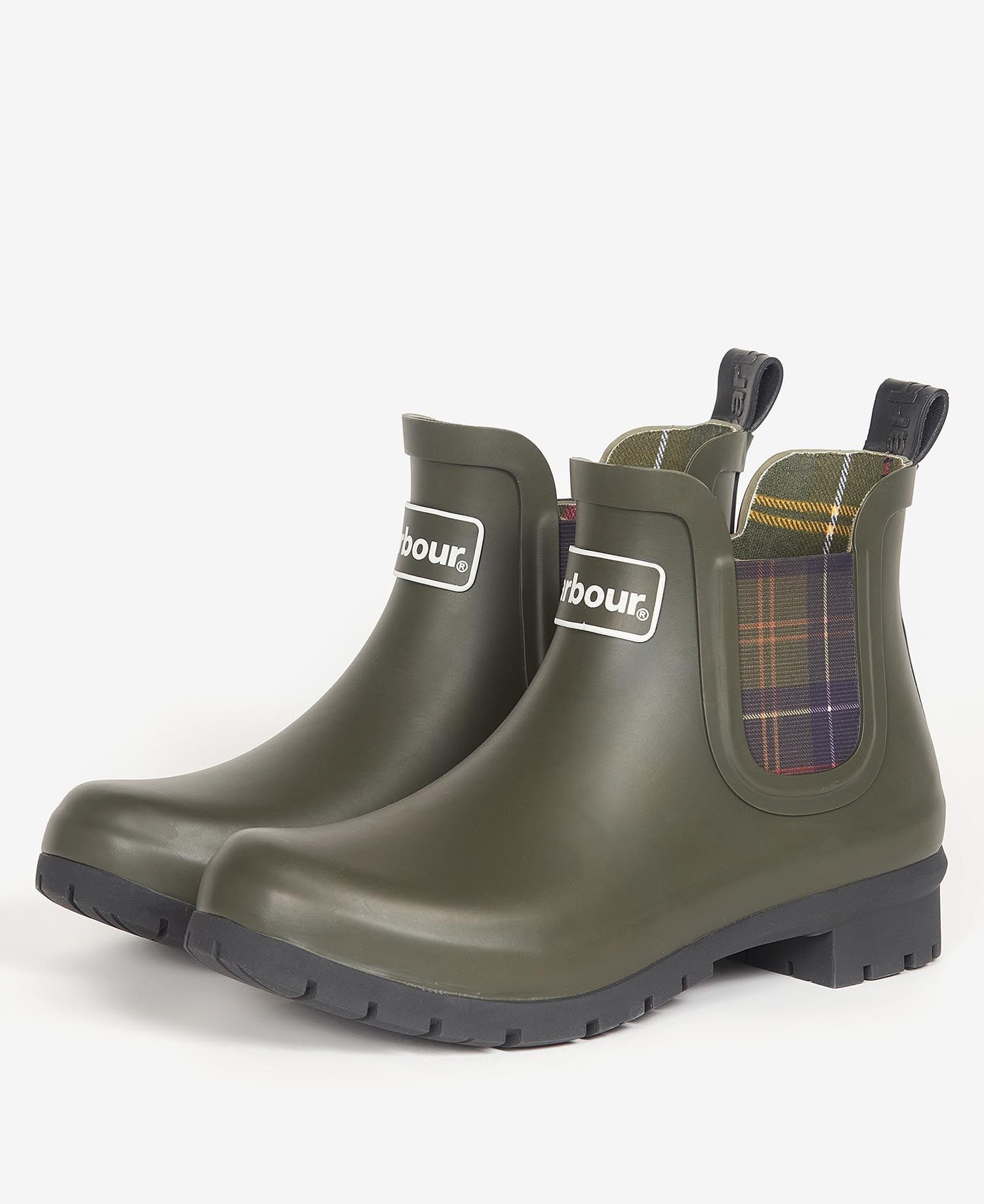 Barbour Kingham Wellingtons Women's Rain Boots Black | 460589-ZKB