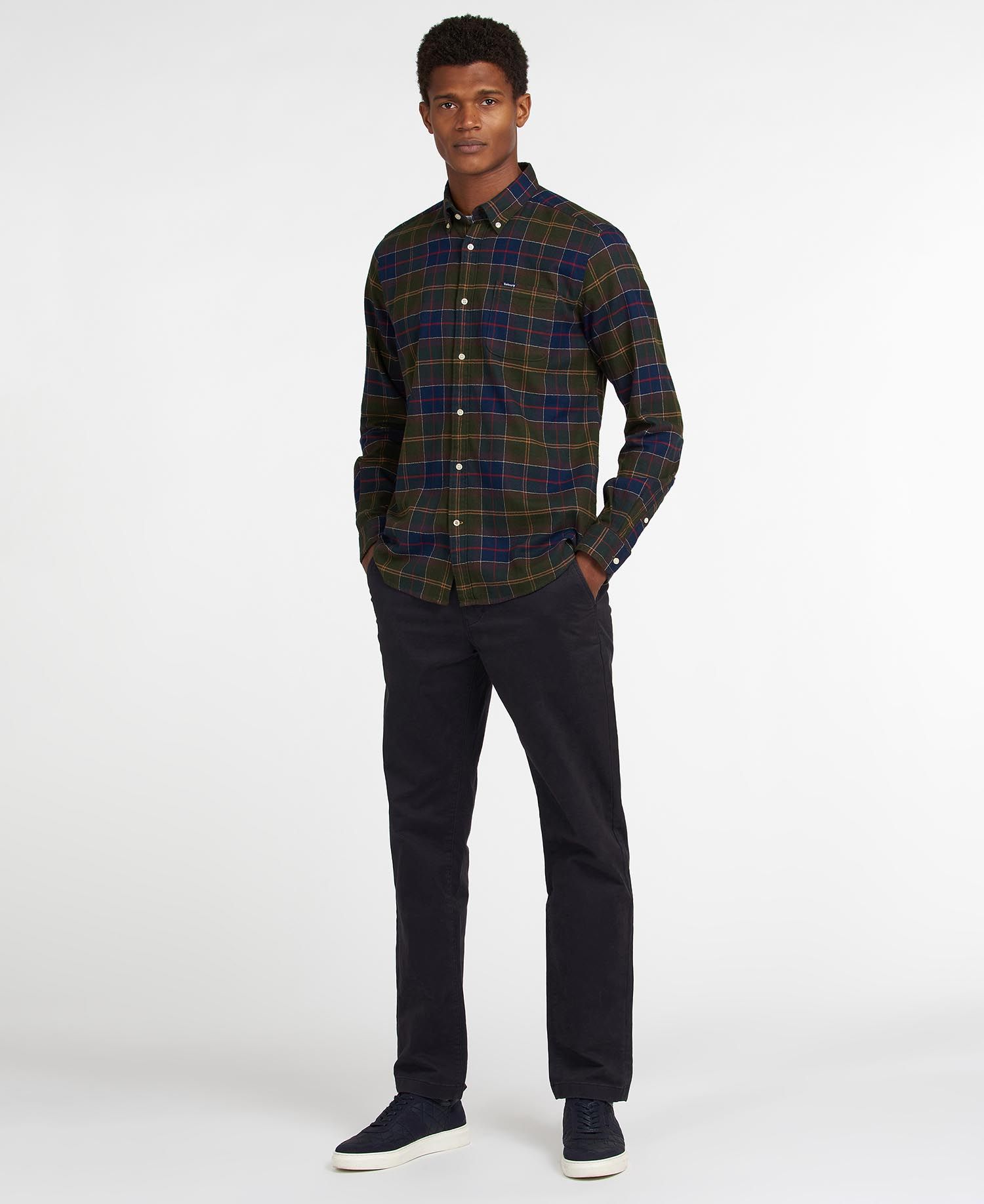 Barbour Kyeloch Tailored Men's Shirts Multicolor | 508234-UMK