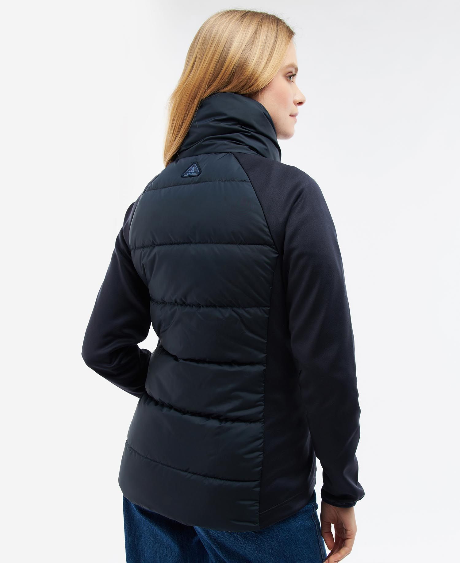 Barbour Langford Women's Casual Jackets Navy | 094857-HVD