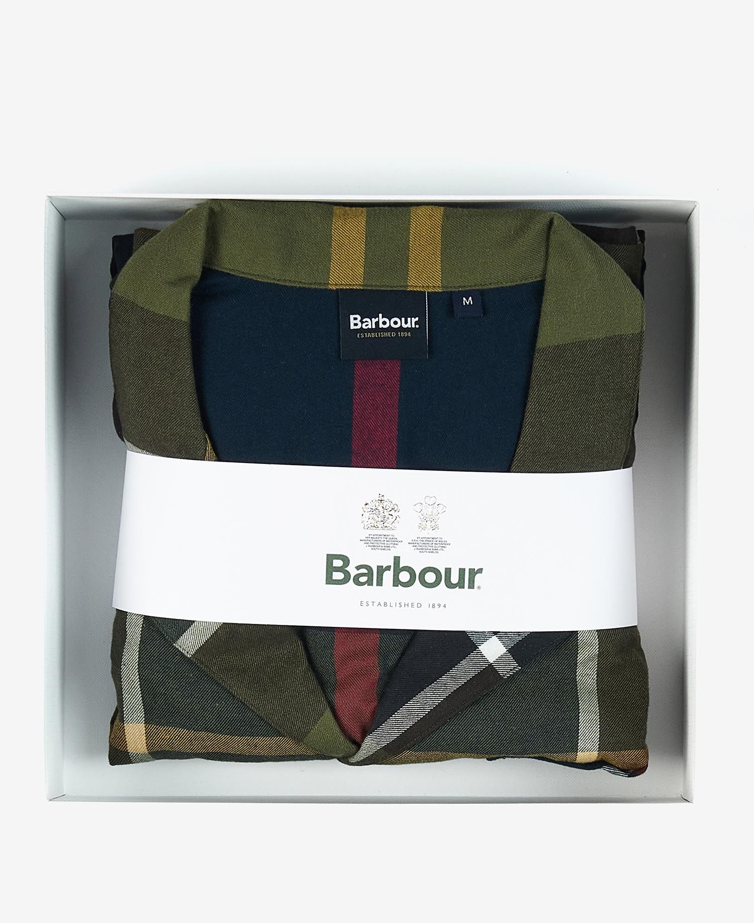 Barbour Large Scale Laith Men's Nightwear Red | 385472-RMX