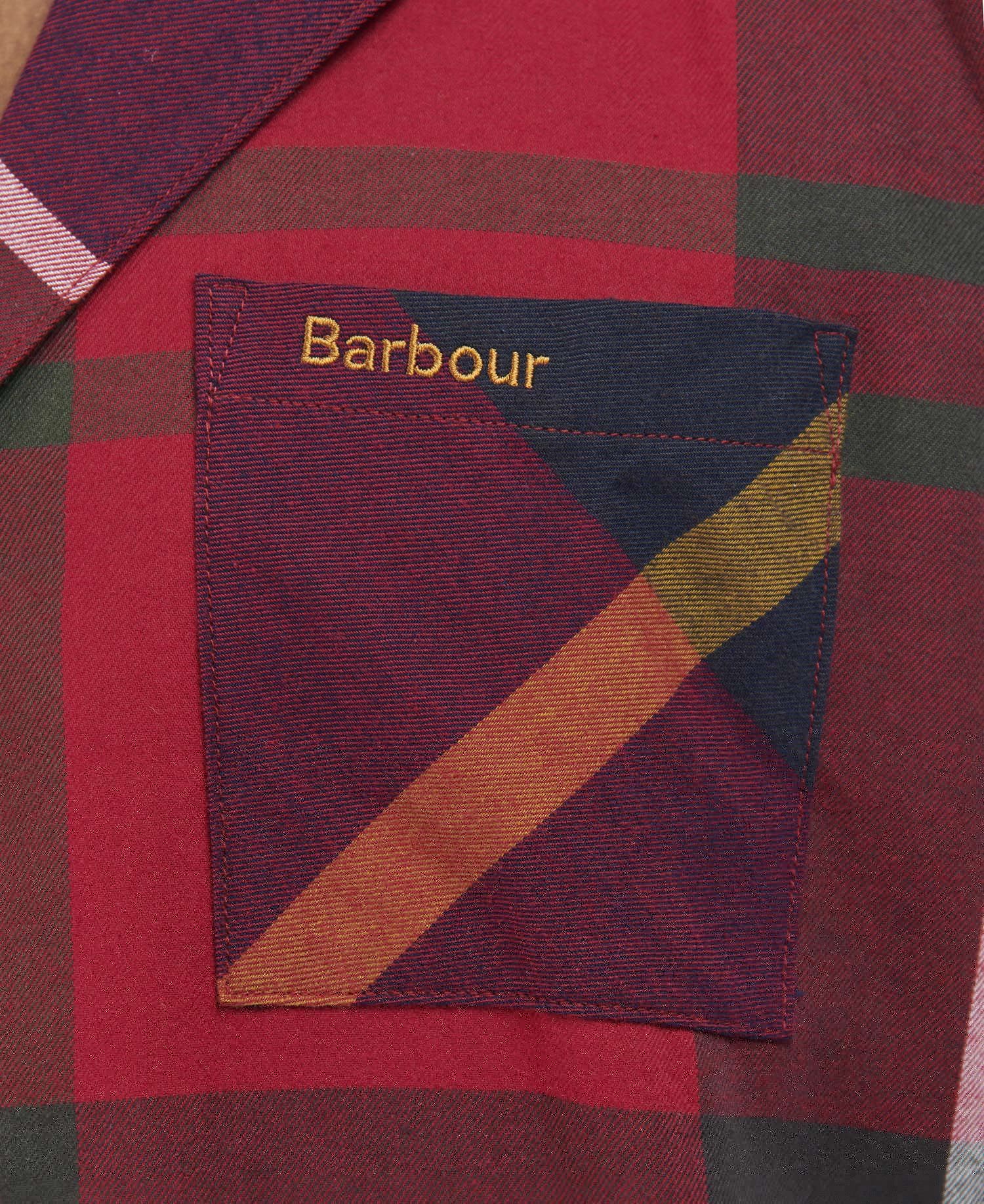 Barbour Large Scale Laith Men's Nightwear Red | 801457-OMW