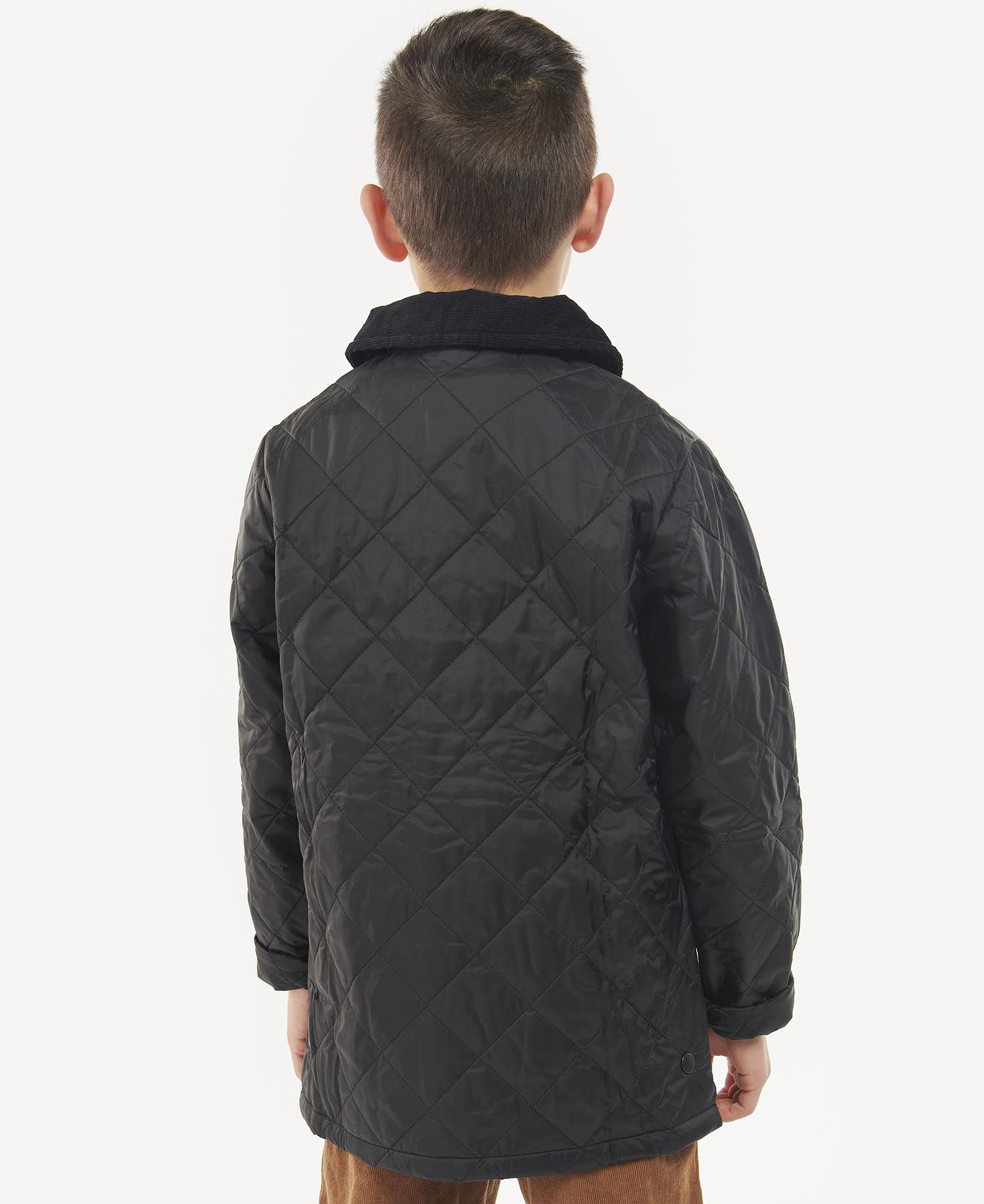 Barbour Liddesdale Kids' Jackets Black | 042196-BVL