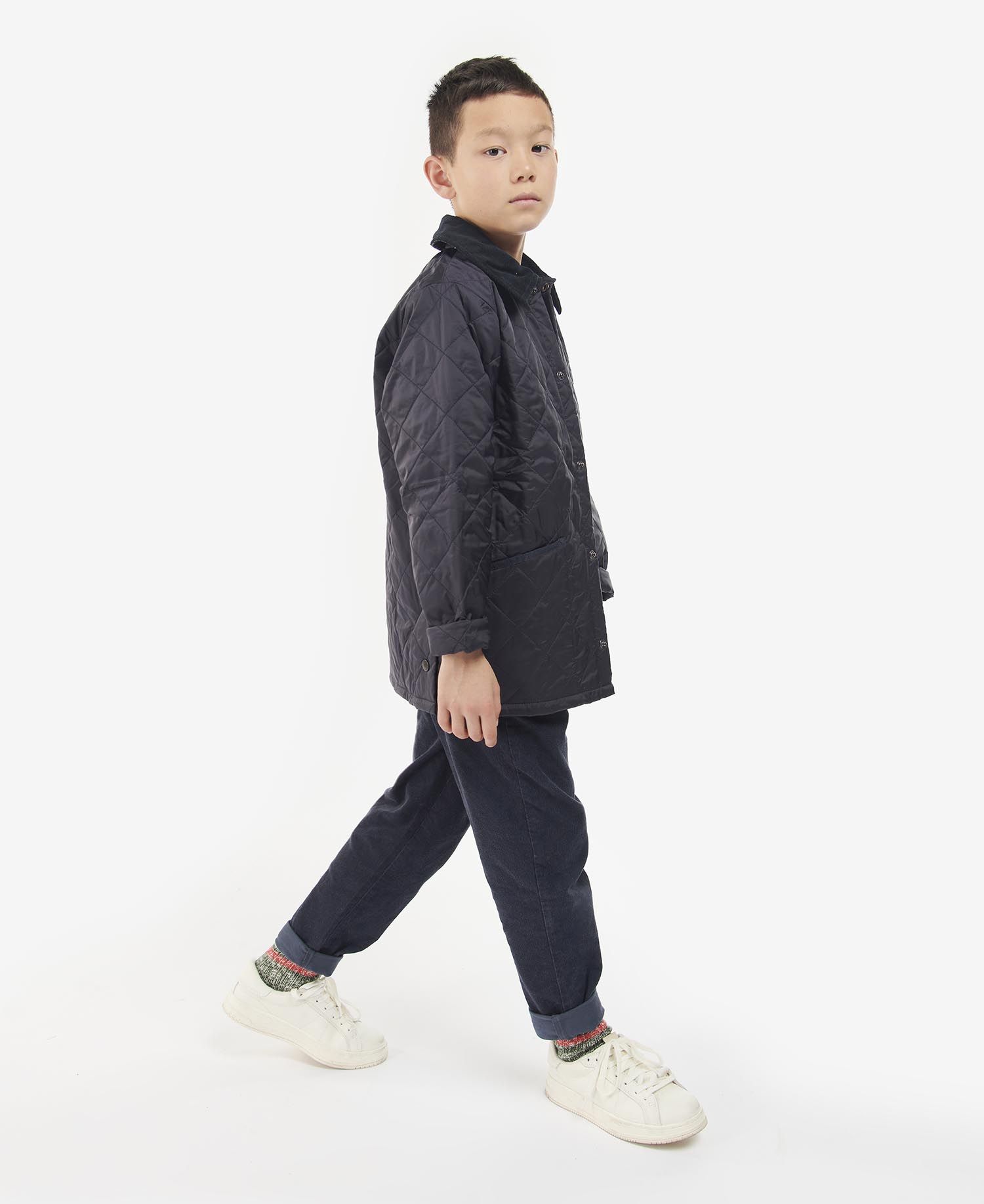 Barbour Liddesdale Kids' Jackets Black | 294083-JXD