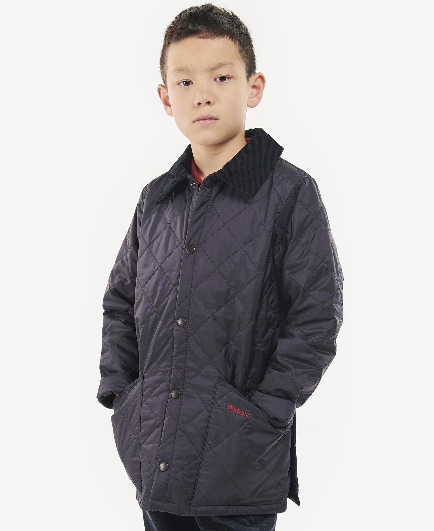 Barbour Liddesdale Kids\' Jackets Black | 294083-JXD