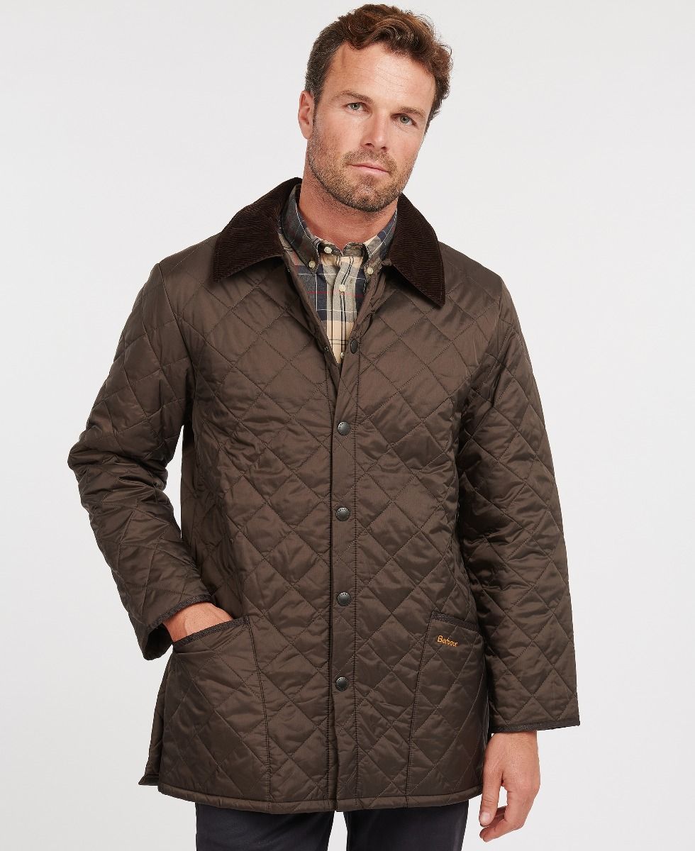 Barbour Liddesdale Men's Quilted Jackets Navy | 795236-PLG