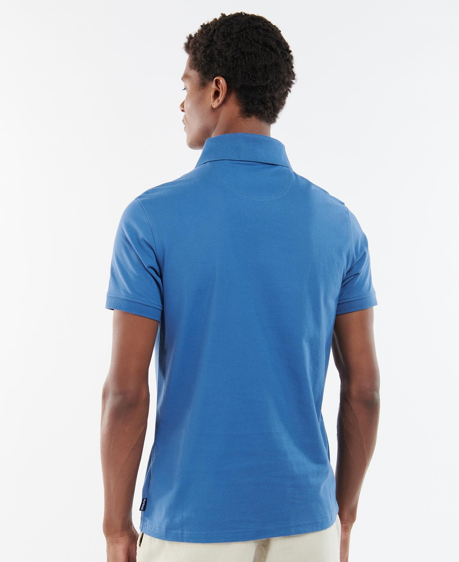 Barbour Lirst Men's Polo Shirts Blue | 921067-MTB