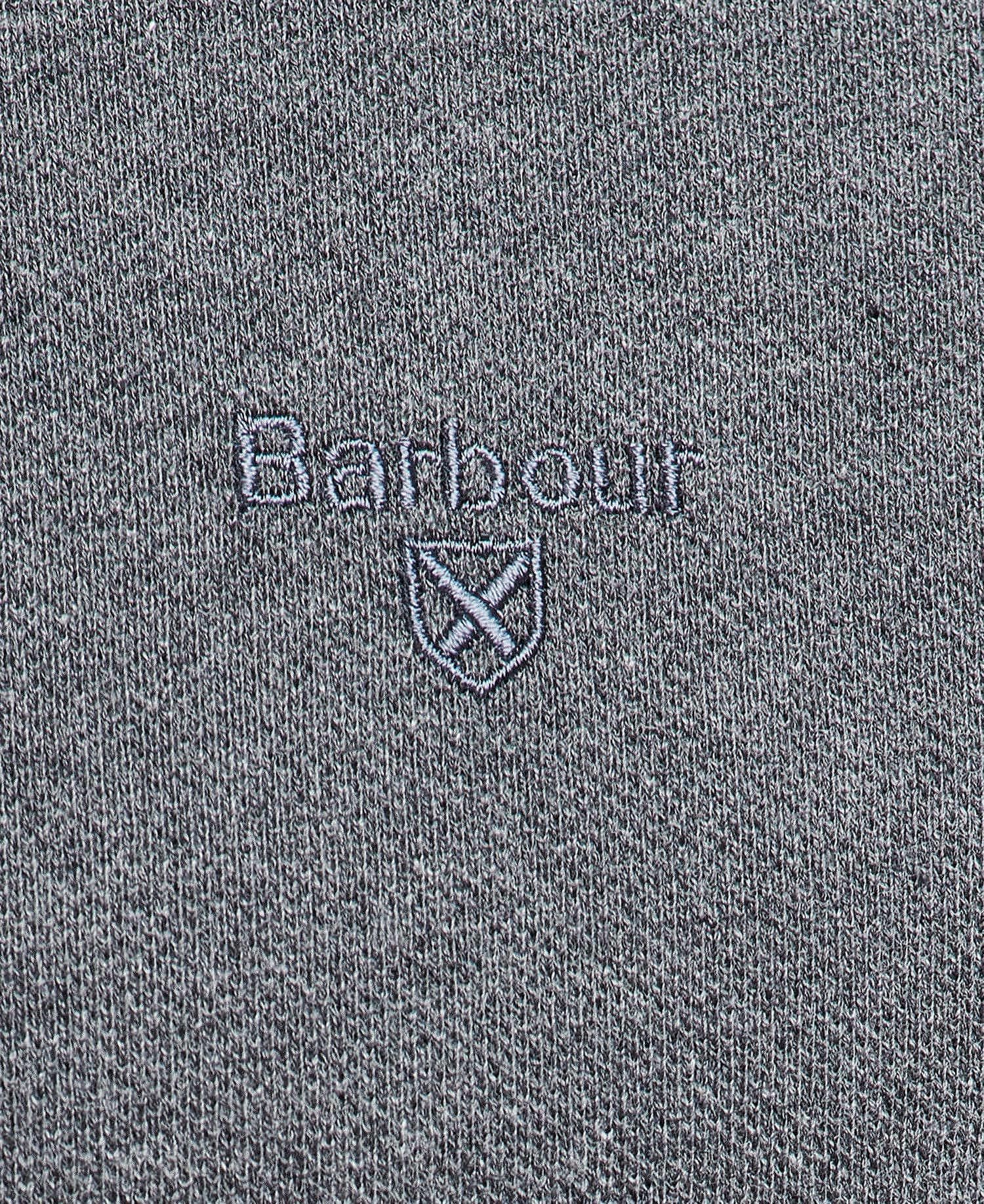 Barbour Long-Sleeved Sports Men's Polo Shirts Black | 207549-IKR