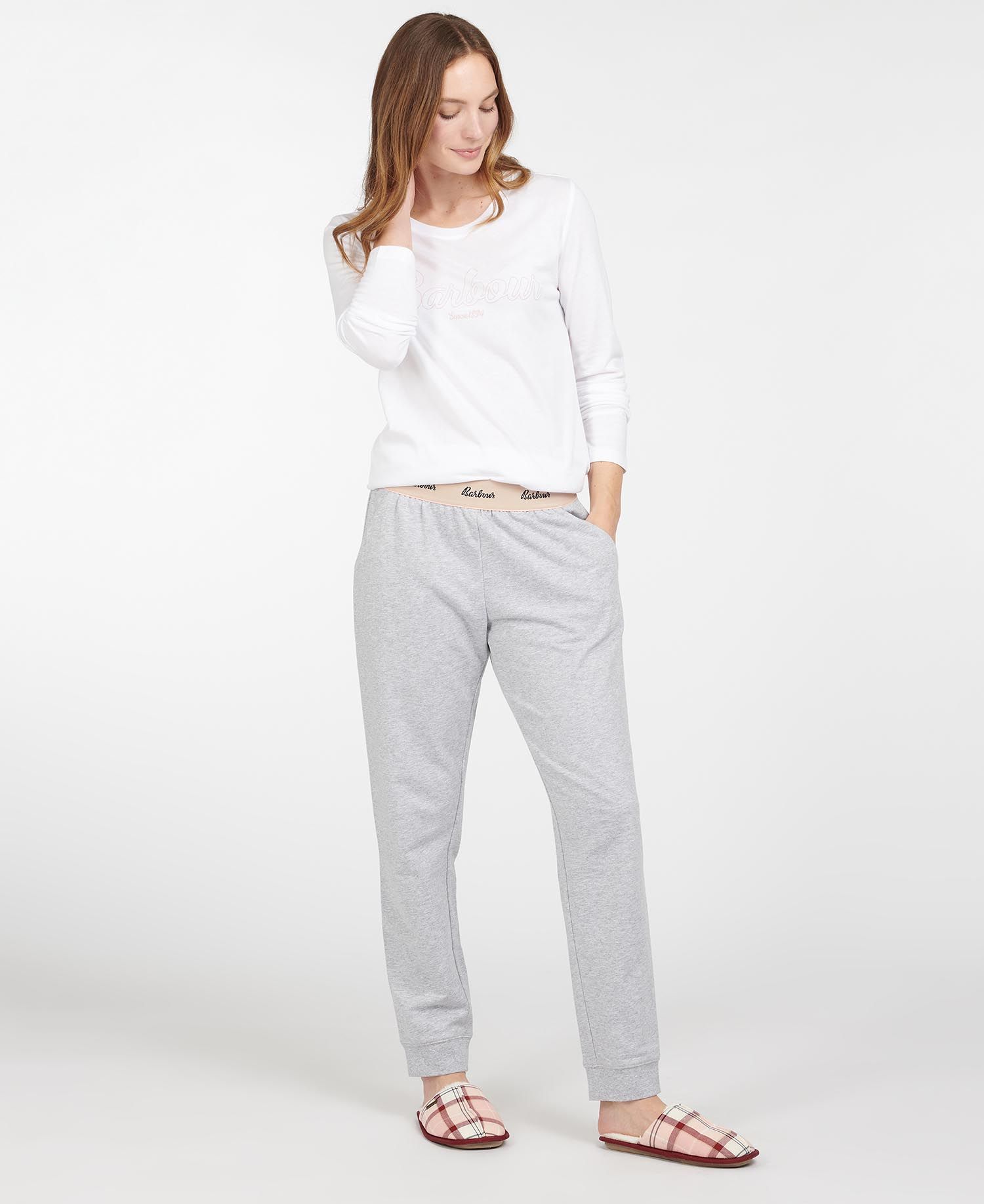 Barbour Lottie Women's Loungewear Light Grey | 371682-IMQ