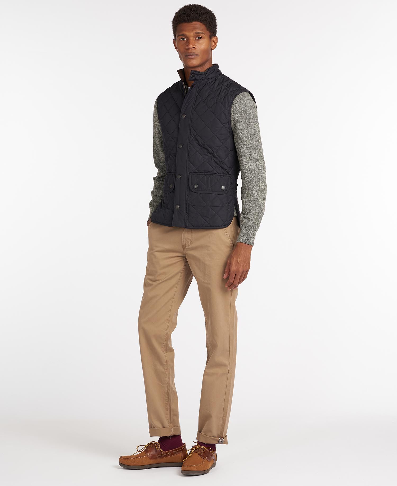 Barbour Lowerdale Men's Vest Black | 428036-MED