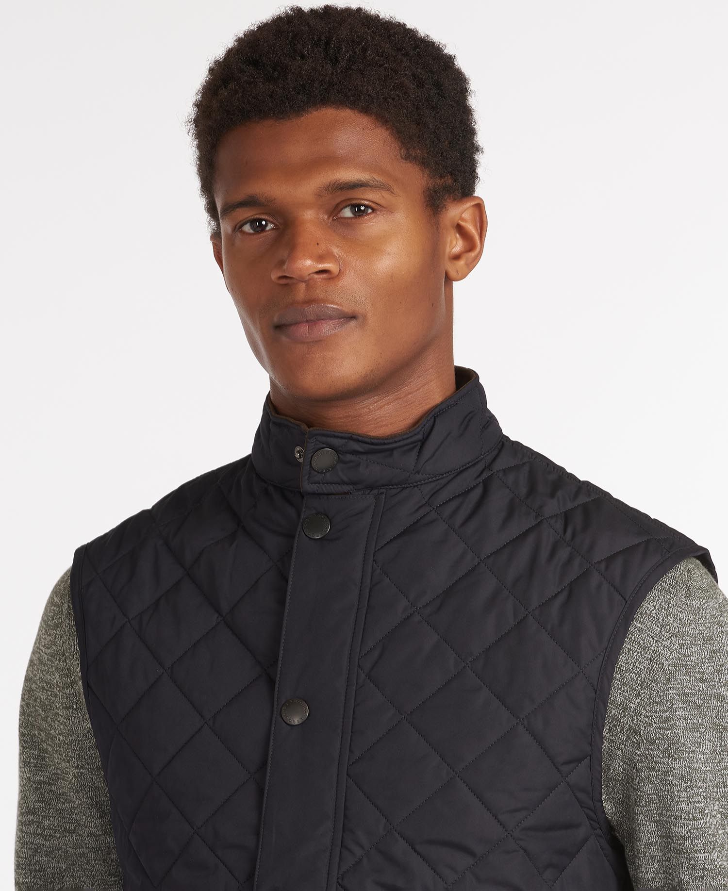 Barbour Lowerdale Men's Vest Black | 428036-MED